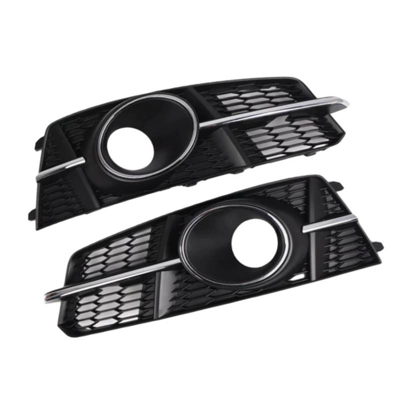 Auto Links Rechts Vorne Stoßstange Nebel Lichter Lampe Grill Grille Kompatibel for Audi A6 C7 A6L S-Linie Mit ACC Loch 4G0807681AG 4G0807682AG von OVWIOQJC