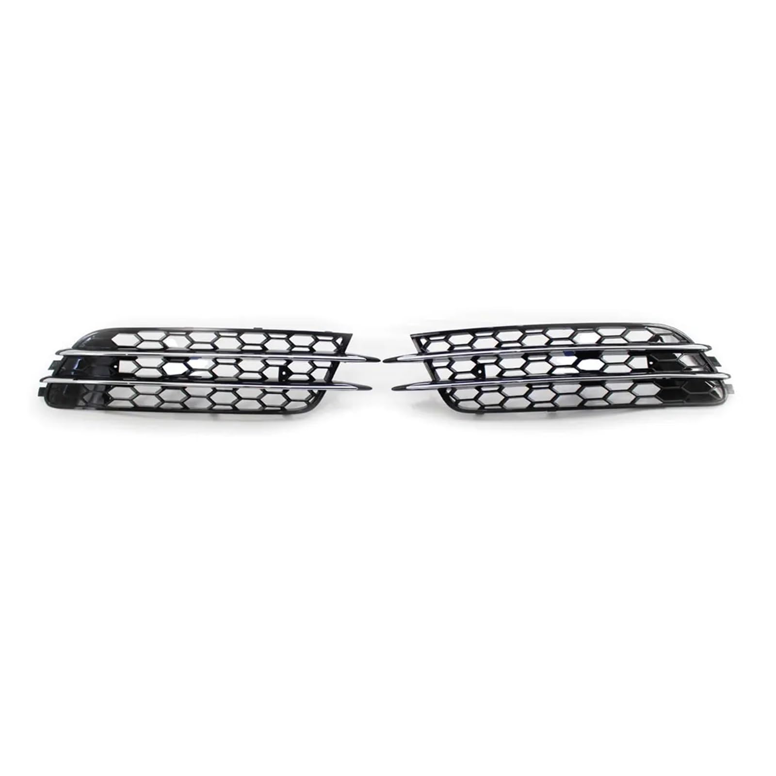 Chrom Auto Front Nebel Licht Kühlergrill Abdeckung Trim Kompatibel for Audi A6 C7 Limousine 2012 2013 2014 2015 Nebel lampe Grill ABS(Chrome) von OVWIOQJC