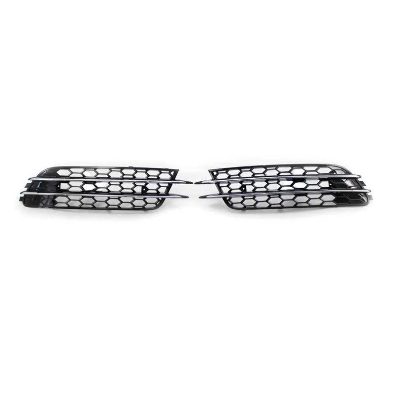 Chrom Auto Front Nebel Licht Kühlergrill Abdeckung Trim Kompatibel for Audi A6 C7 Limousine 2012 2013 2014 2015 Nebel lampe Grill ABS(Chrome) von OVWIOQJC