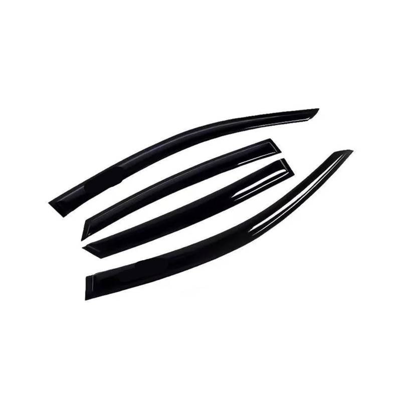 Fensterabweiser kompatibel for Honda Civic Hatchback 10. Generation FC FK 2016 2017 2018 2019 2020 2021 Fensterblende Regenschutz Lüftungsschlitze Sonnenschutz von OVWIOQJC