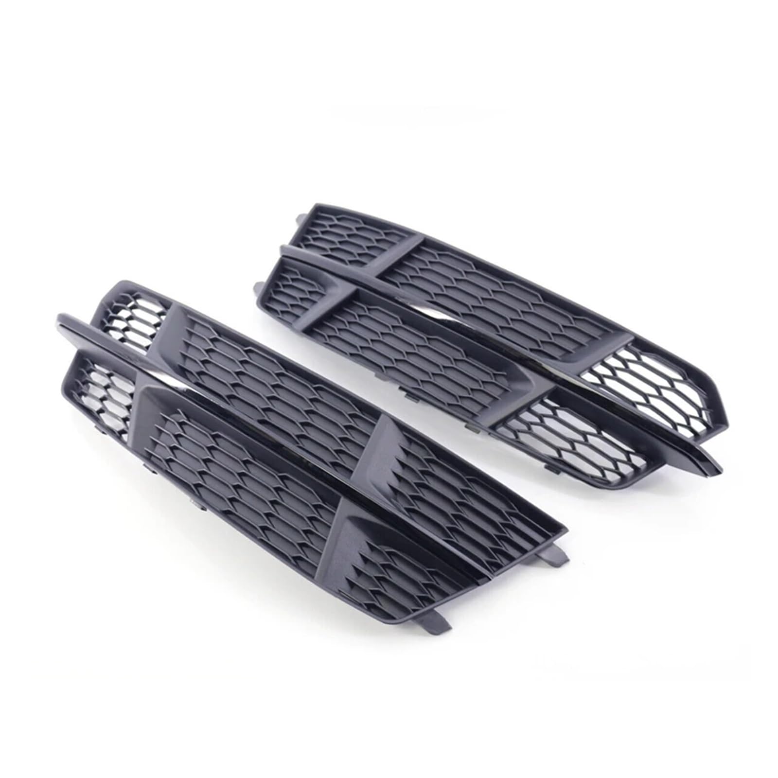 Kompatibel for AUDI A6 C7 S-Line 2015 2016 2017 2018 Frontstoßstange Nebelscheinwerfer-Abdeckungsgitter 4G0807681AN 4G0807682AN(Black) von OVWIOQJC