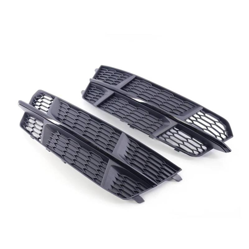 Kompatibel for AUDI A6 C7 S-Line 2015 2016 2017 2018 Frontstoßstange Nebelscheinwerfer-Abdeckungsgitter 4G0807681AN 4G0807682AN(Black) von OVWIOQJC