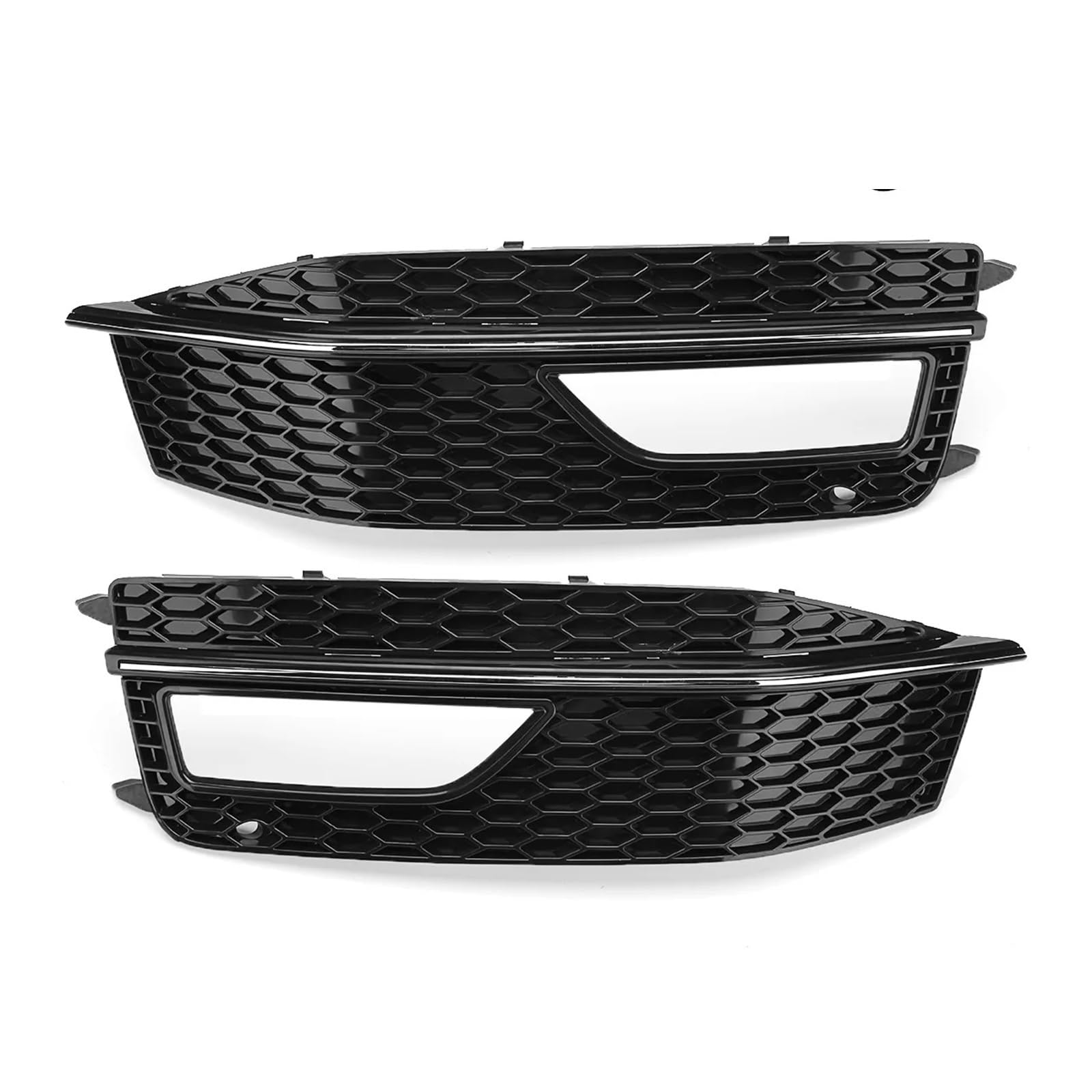 Kompatibel for Audi A4 B8 S-Line S4 2013 2014 2015 Frontstoßstange Nebelscheinwerfergitter 1 Paar Auto Nebelscheinwerfer Grillabdeckung 8K0807681P 8K0807682P Kompatibel for Audi A4 B8 S-Line S4 2013 2014 2015 Frontstoßstange Nebelscheinwerfergitter 1 Paar Auto Nebelscheinwerfer Grillabdeckung 8K0807681P 8K0807682P von OVWIOQJC