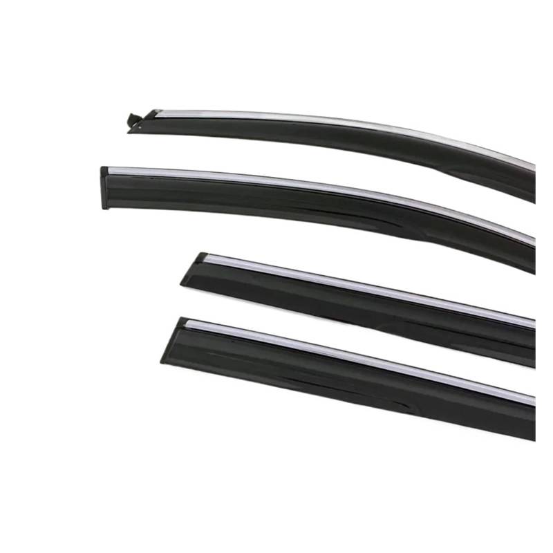 Kompatibel for Honda Fit/Jazz Hatchback 2004–2007, Tür- und Fenster-Lüftungsabweiser, Regenschutz, Sonnenschutz von OVWIOQJC