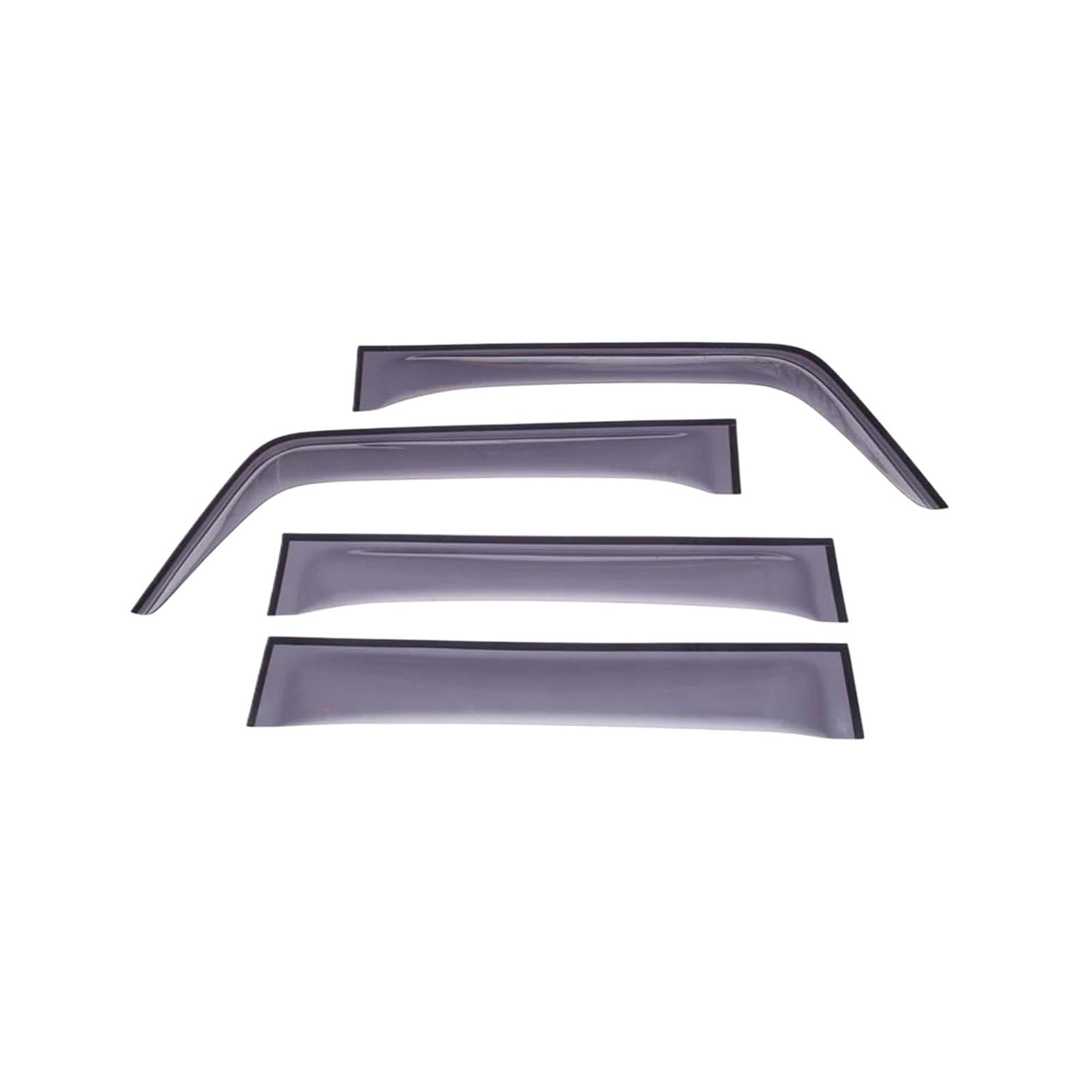 Kompatibel for Hummer H3 H3T 2005–2009, Auto-Windschutz, Sonnenschutz, Regenschutz, seitlicher Windabweiser, ABS-Außenzubehör, 4 Stück Kompatibel for Hummer H3 H3T 2005–2009, Auto-Windschutz, Sonnenschutz, Regenschutz, seitlicher Windabweiser, ABS-Außenzubehör, 4 Stück von OVWIOQJC