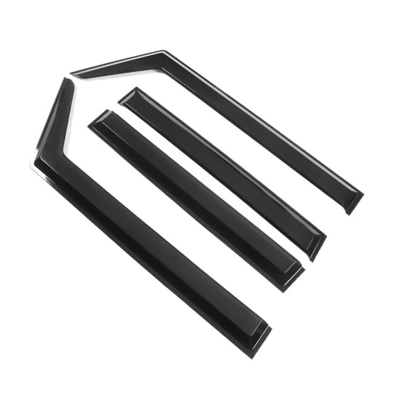 Kompatibel for Suzuki Jimny 2019 2020 2021 JB64 JB74W Auto-Sonnenschutz, Regenschutz, Fensterblende, Rauchschutz, Deflektoren, Markisenverkleidung, Zubehör(Rain Guard 1set) von OVWIOQJC