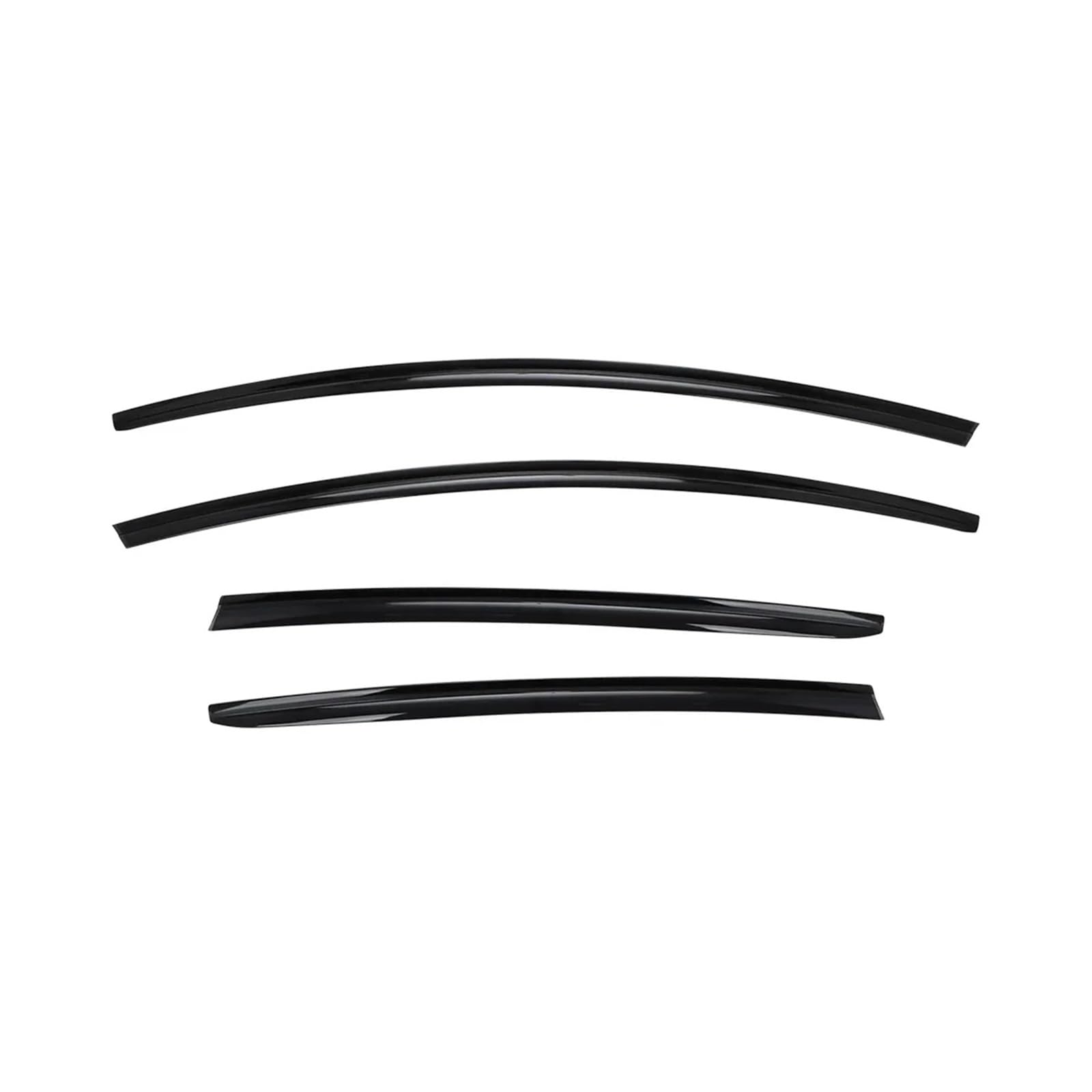 Kompatibel for Tesla Model 3 Y Vent Air Deflektor Ventshade Ventvisor Seitenfenster Deflektor Fenster Visiere Regen Sonnenschutz Autozubehör(3) von OVWIOQJC