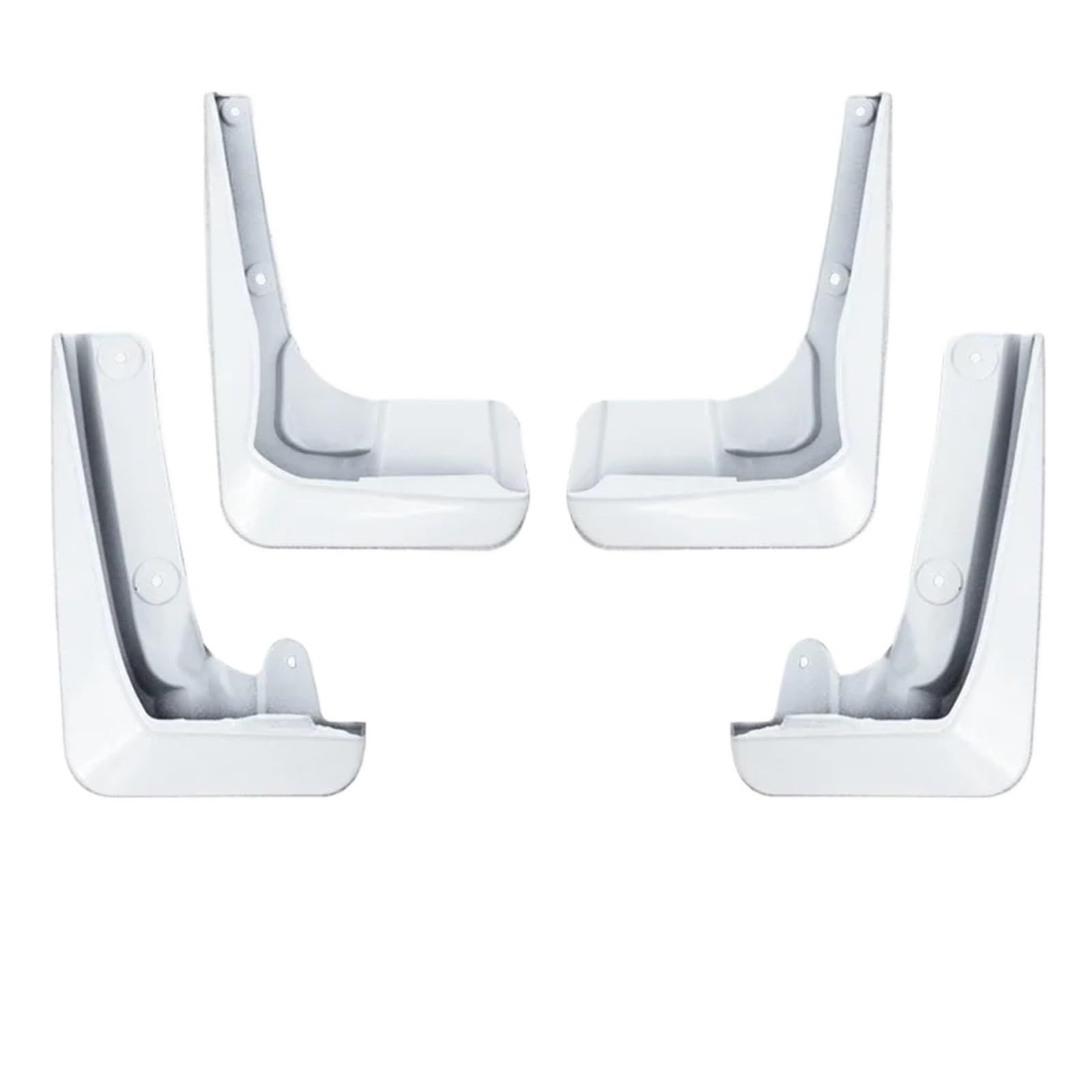 Kompatibel mit BMW 3er G20 G21 2019 bis 2021 Limousine Touring Schmutzfänger Flap Splash Guards Kotflügel geformt schmutziger Kotflügel(WHITE) von OVWIOQJC