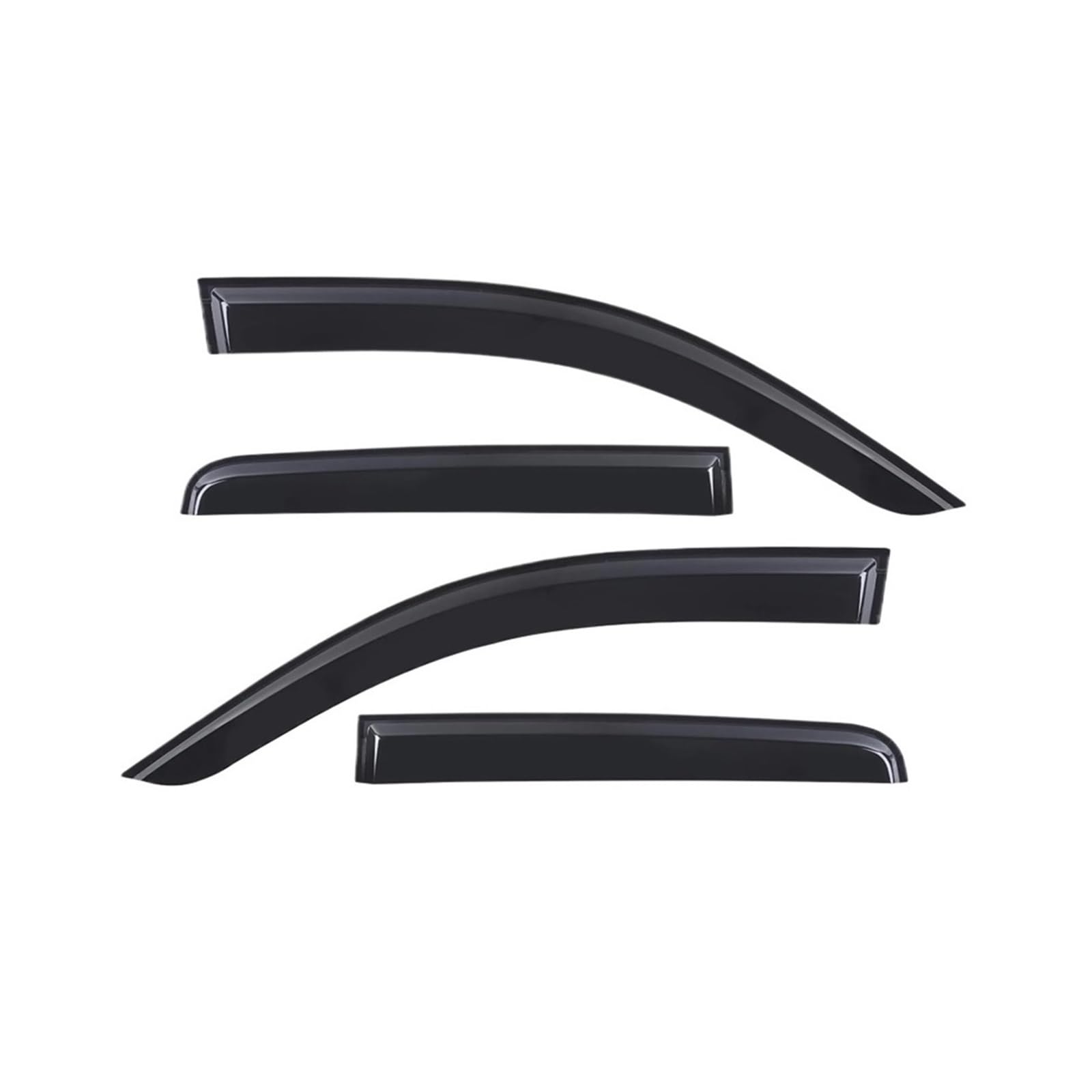 Regenschutz, Fensterabweiser, Auto-Sonnenblende, Wetterschutz, kompatibel for Toyota Hilux Vigo 2005–2014, Sonnenschutz, Doppelkabine von OVWIOQJC