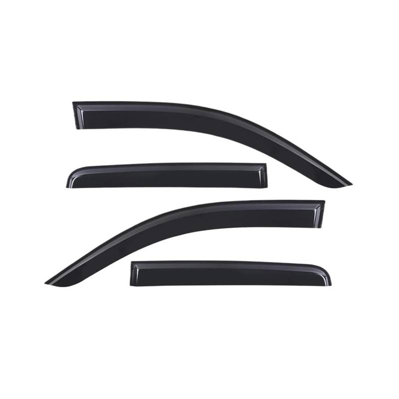 Regenschutz, Fensterabweiser, Auto-Sonnenblende, Wetterschutz, kompatibel for Toyota Hilux Vigo 2005–2014, Sonnenschutz, Doppelkabine von OVWIOQJC