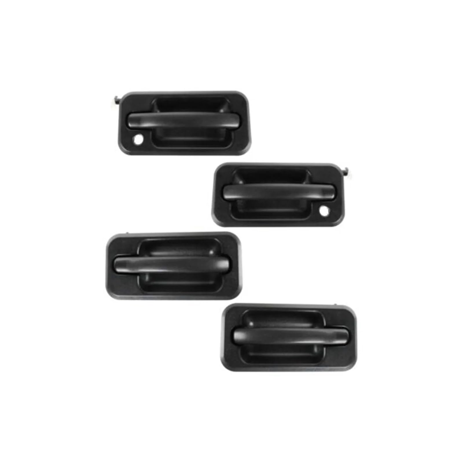 Set mit 4 Auto-Außentürgriffen, kompatibel mit Hummer H2, schwarz strukturiert, 2003–2009, Außentürgriff 131609870457, 15104792 Set mit 4 Auto-Außentürgriffen, kompatibel mit Hummer H2, schwarz strukturiert, 2003–2009, Außentürgriff 131609870457, 15104792 von OVWIOQJC