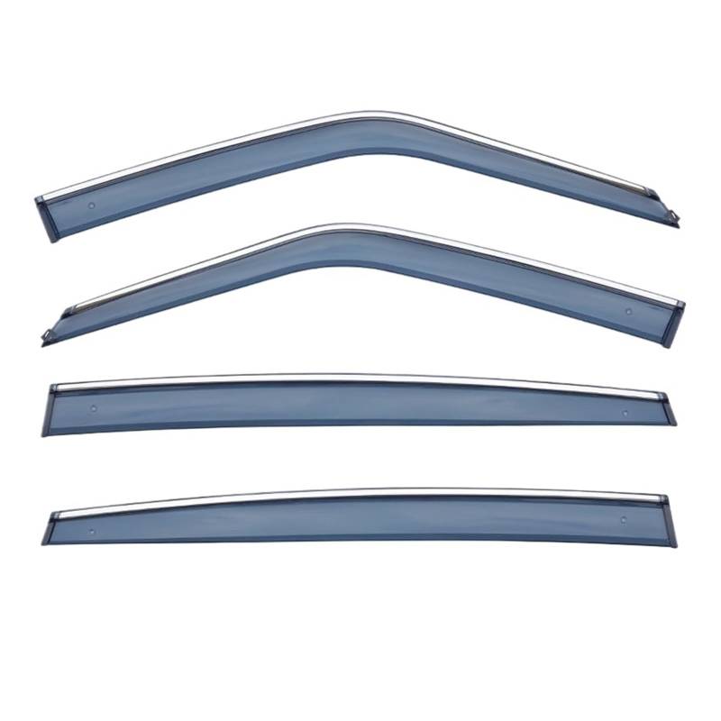Türvisier, kompatibel mit Ford S-MAX 2009–2014, Fenstervisier, Lüftungsschlitze, Windabweiser, Visiere, Regenschutz, Sonnenschutz von OVWIOQJC