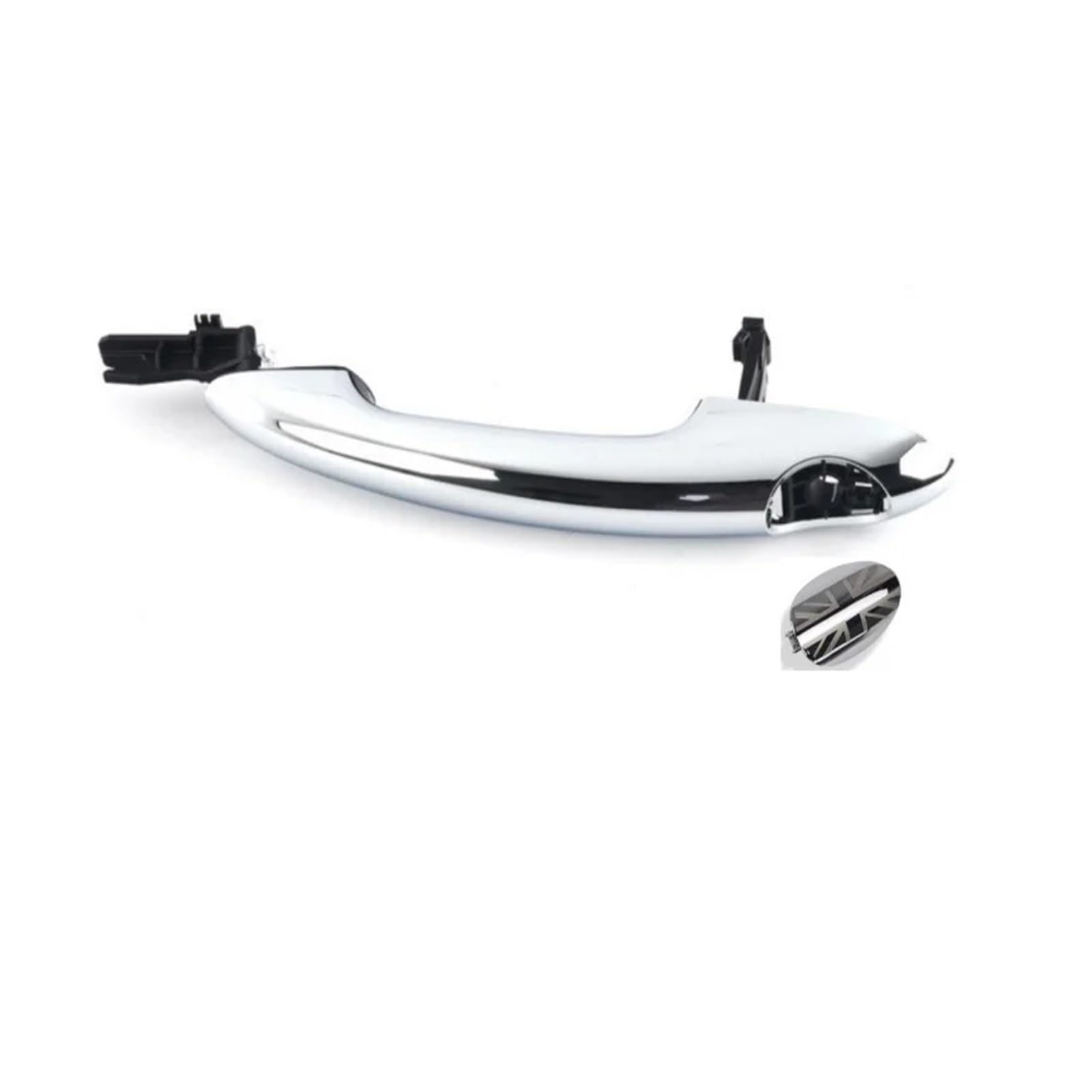 Vorderer linker oder rechter Beifahrerseite-Außentürgriff, kompatibel for MINI Cooper One JCW F55 F54 F56 F57 F60 51217434535 51217317636(Front Left) von OVWIOQJC