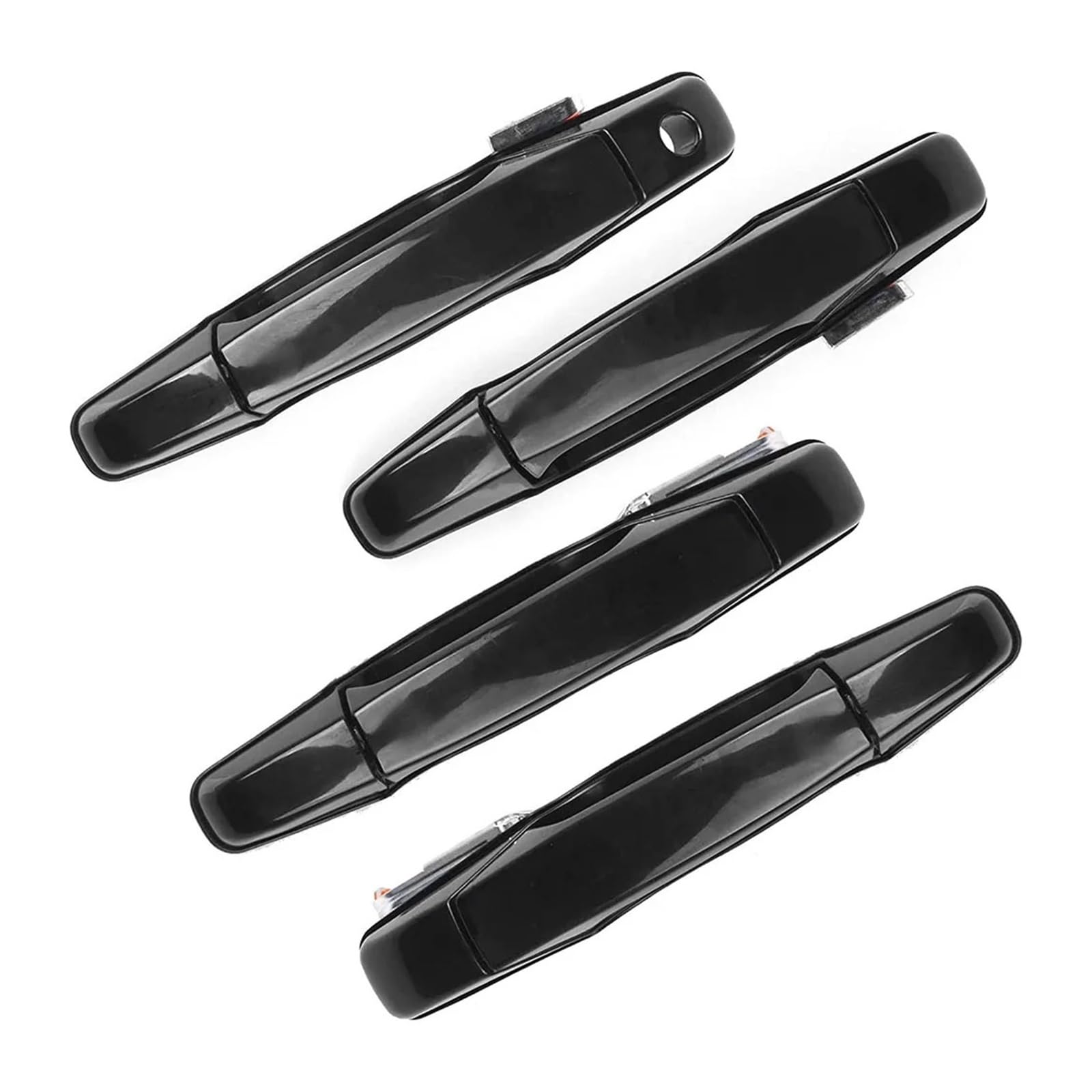 Vorne Hinten Links Rechts Außentürgriff Kompatibel for 2007-2013 Cadillac Escalade Chevy Avalanche Silverado Suburban Tahoe GMC 25960525(Black) von OVWIOQJC