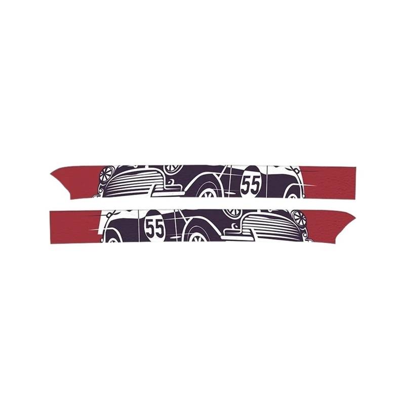 OWYTNRCJ 1Set Autotürschwellen-Schwellen-Leder-Schutzaufkleber Kompatibel for Mini Cooper F56 F60 F54 F55 F57(55th,F54) von OWYTNRCJ