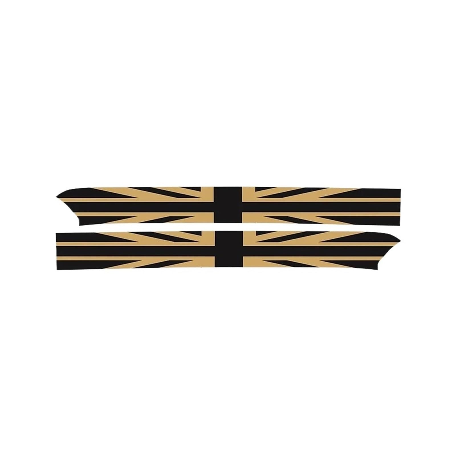 OWYTNRCJ 1Set Autotürschwellen-Schwellen-Leder-Schutzaufkleber Kompatibel for Mini Cooper F56 F60 F54 F55 F57(Gold Jack,F60) von OWYTNRCJ