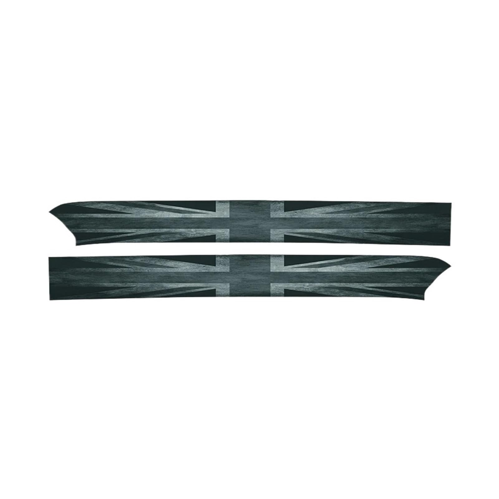 OWYTNRCJ 1Set Autotürschwellen-Schwellen-Leder-Schutzaufkleber Kompatibel for Mini Cooper F56 F60 F54 F55 F57(Retro Grey Jack,F55) von OWYTNRCJ