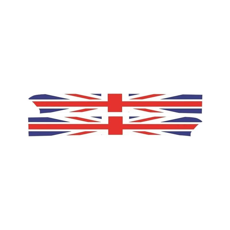 OWYTNRCJ 1Set Autotürschwellen-Schwellen-Leder-Schutzaufkleber Kompatibel for Mini Cooper F56 F60 F54 F55 F57(Union Jack,F55) von OWYTNRCJ