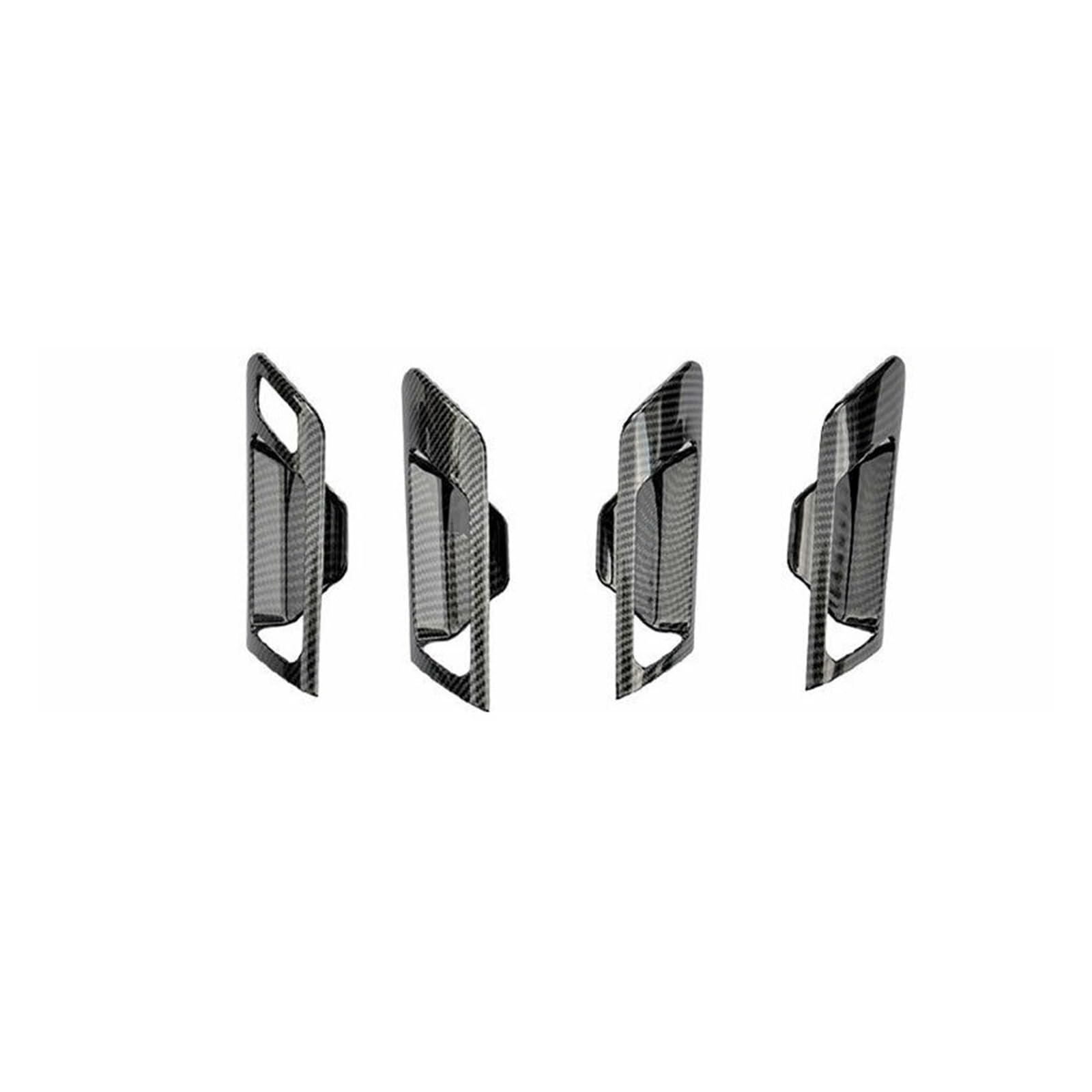 OWYTNRCJ 4Pcs Auto Innen Tür Griff Schüssel Trim Kompatibel for Golf MK6 Carbon Faser 2010-2013 OWYTNRCJ 4Pcs Auto Innen Tür Griff Schüssel Trim Kompatibel for Golf MK6 Carbon Faser 2010-2013 von OWYTNRCJ