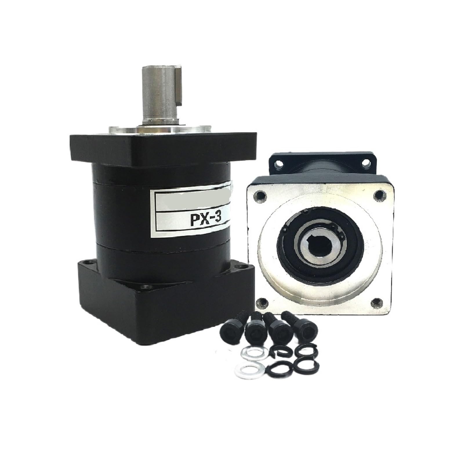 OWYTNRCJ 60-mm-Abwärtskompatibel for Servomotorgetriebe Nema 24 Planetengetriebe, Übersetzungsverhältnis 3/1,5/1,6/1,10/1~216/1, bürstenloser Motorreduzierer(Ratio 5 to 1,8 Input 14 Output) von OWYTNRCJ