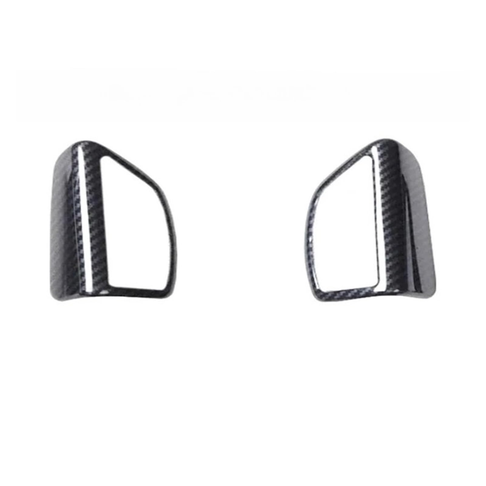 OWYTNRCJ Aufkleber for die Innenverkleidung des Autos, kompatibel mit Focus MK3 2012, RHD, Rechtslenker, ABS, Dekorationszubehör im Kohlefaser-Stil(Triangle Horn) von OWYTNRCJ
