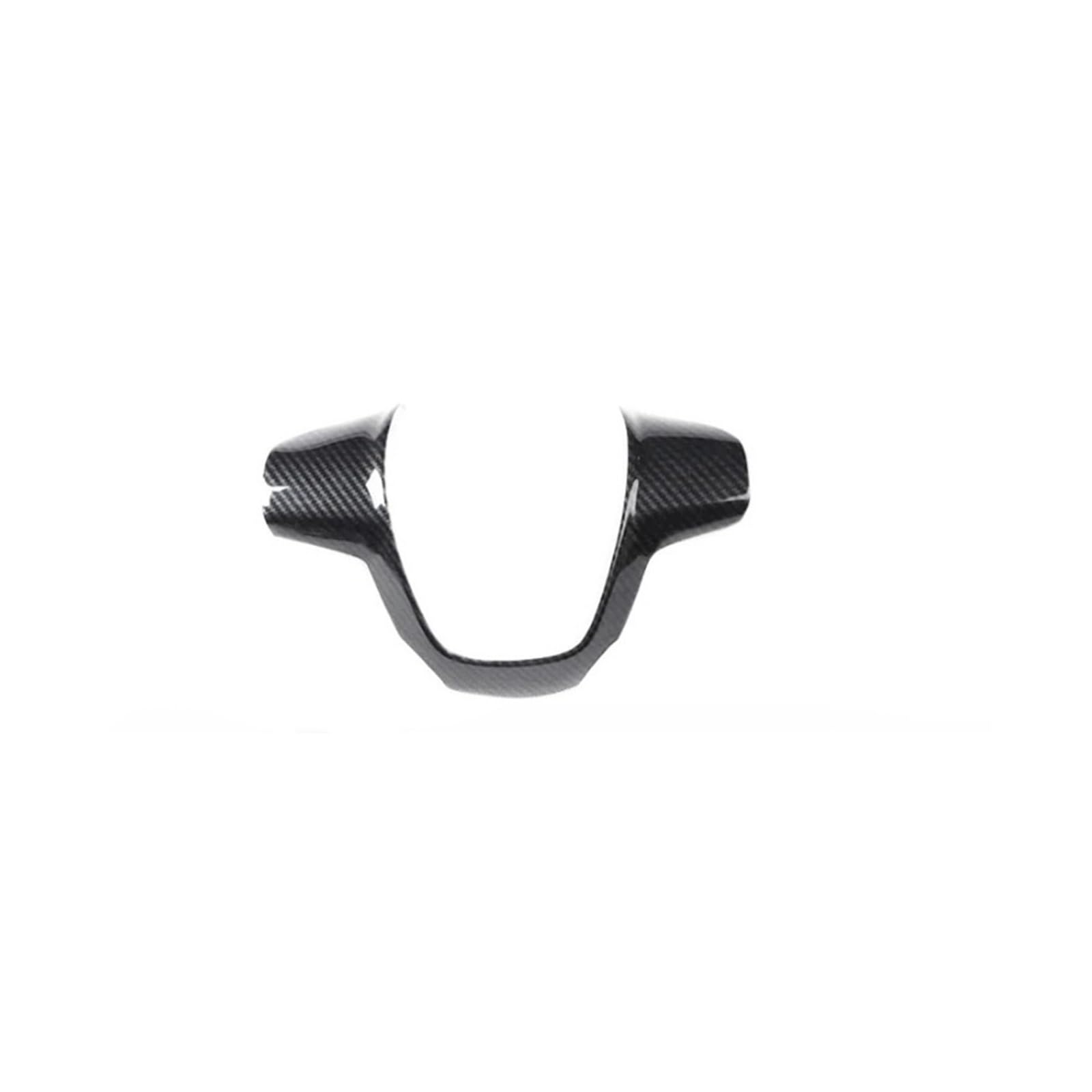 OWYTNRCJ Aufkleber for die Innenverkleidung des Autos, kompatibel mit Focus MK3 2012, RHD, Rechtslenker, ABS, Dekorationszubehör im Kohlefaser-Stil(TypeA Steering Wheel) von OWYTNRCJ