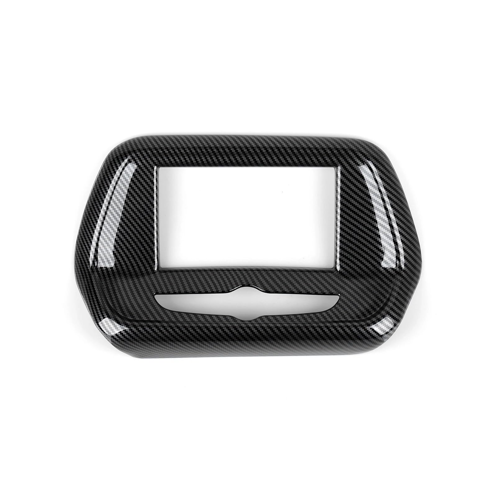 OWYTNRCJ Aufkleberabdeckung for das zentrale Bedienfeld des Autos, kompatibel mit Camaro ZL1 2016–2024, Zubehör, ABS-Kohlefaser-Aufkleber, Innenverkleidung(A) von OWYTNRCJ