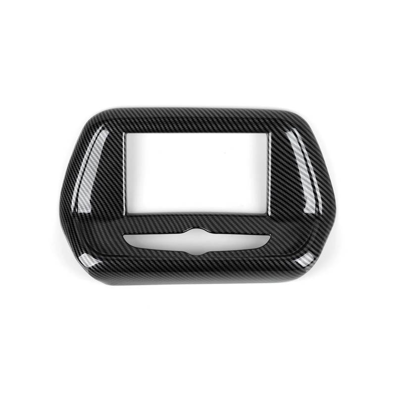 OWYTNRCJ Aufkleberabdeckung for das zentrale Bedienfeld des Autos, kompatibel mit Camaro ZL1 2016–2024, Zubehör, ABS-Kohlefaser-Aufkleber, Innenverkleidung(A) von OWYTNRCJ