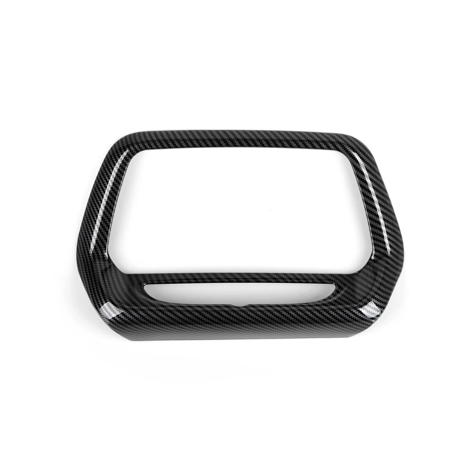 OWYTNRCJ Aufkleberabdeckung for das zentrale Bedienfeld des Autos, kompatibel mit Camaro ZL1 2016–2024, Zubehör, ABS-Kohlefaser-Aufkleber, Innenverkleidung(B) von OWYTNRCJ