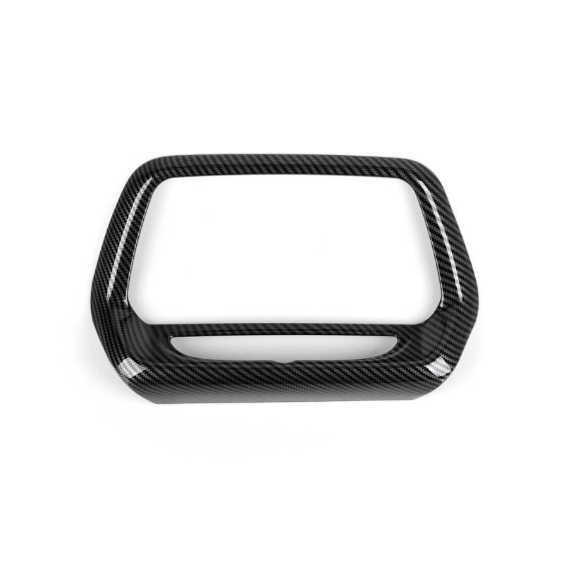 OWYTNRCJ Aufkleberabdeckung for das zentrale Bedienfeld des Autos, kompatibel mit Camaro ZL1 2016–2024, Zubehör, ABS-Kohlefaser-Aufkleber, Innenverkleidung(B) von OWYTNRCJ