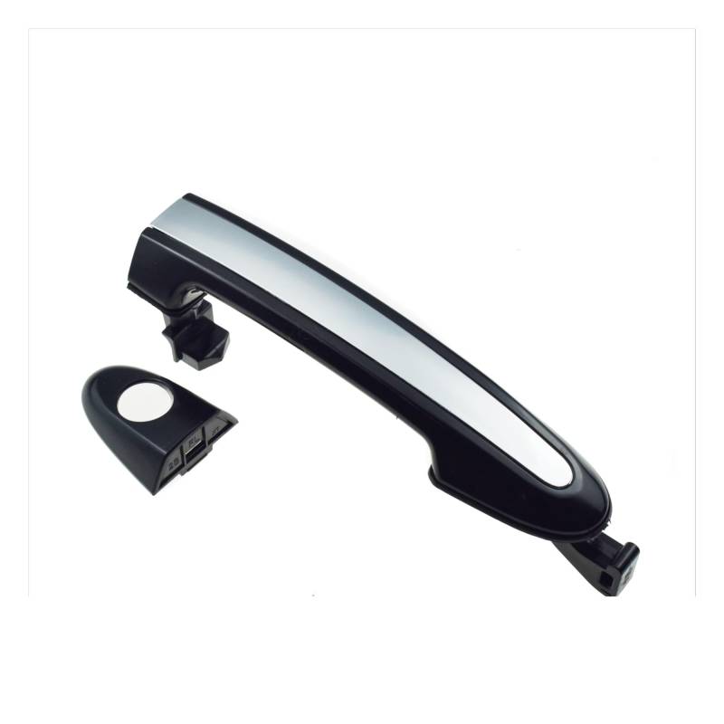 OWYTNRCJ Außentürgriff Chrom Vorne Hinten Links oder Rechts Kompatibel for Hyundai Santa Fe 2.4L 3.5L 2007-2012 826512B000 826612B000 836512B000(1 Pcs Front Left) von OWYTNRCJ