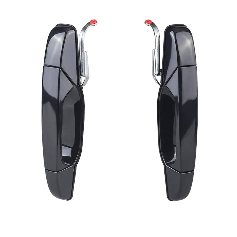 OWYTNRCJ Außentürgriff aus Chrom, kompatibel mit Sierra Yukon Cadillac Escalade Pickup, außerhalb von Silverado Tahoe GMC 5960521 25960526(Black Rear Side) von OWYTNRCJ