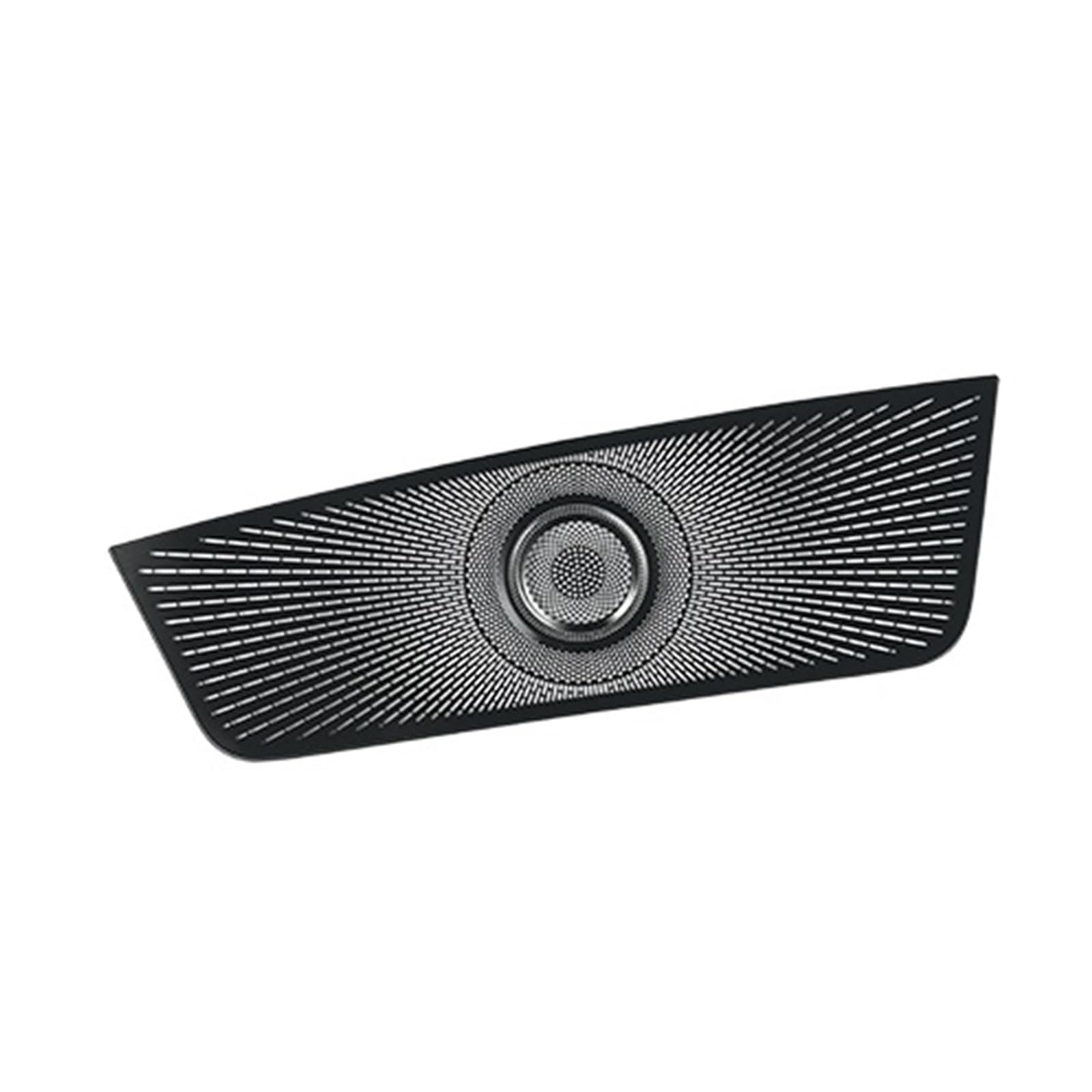OWYTNRCJ Auto-Audio-Lautsprecher, kompatibel mit Audi Q4 E-Tron 2021–2024, Dekorationsabdeckung, Edelstahl-Schutzaufkleber, Interieur-Styling-Zubehör(Gray) von OWYTNRCJ