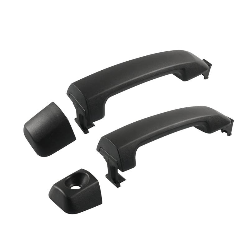 OWYTNRCJ Auto Auto Teile Schwarz Außentür Griff Kompatibel for Toyota FJ Cruiser 2007-2014/Tundra 2007 von OWYTNRCJ