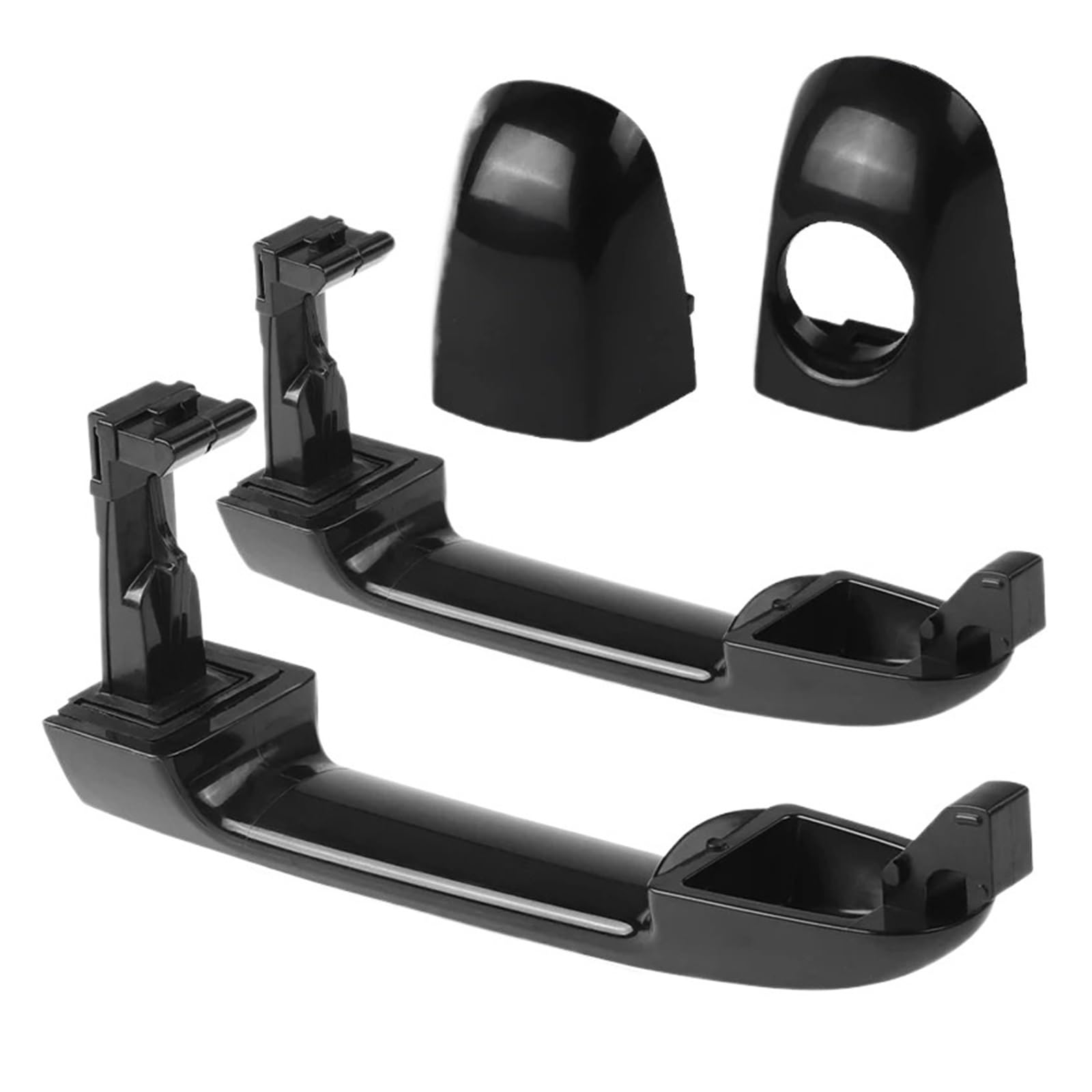 OWYTNRCJ Auto-Ersatzteile, schwarzer Außentürgriff, kompatibel mit Hyundai Elantra I30 FD 2007 2008 2009 2010 2011(Co-Driver Side) von OWYTNRCJ