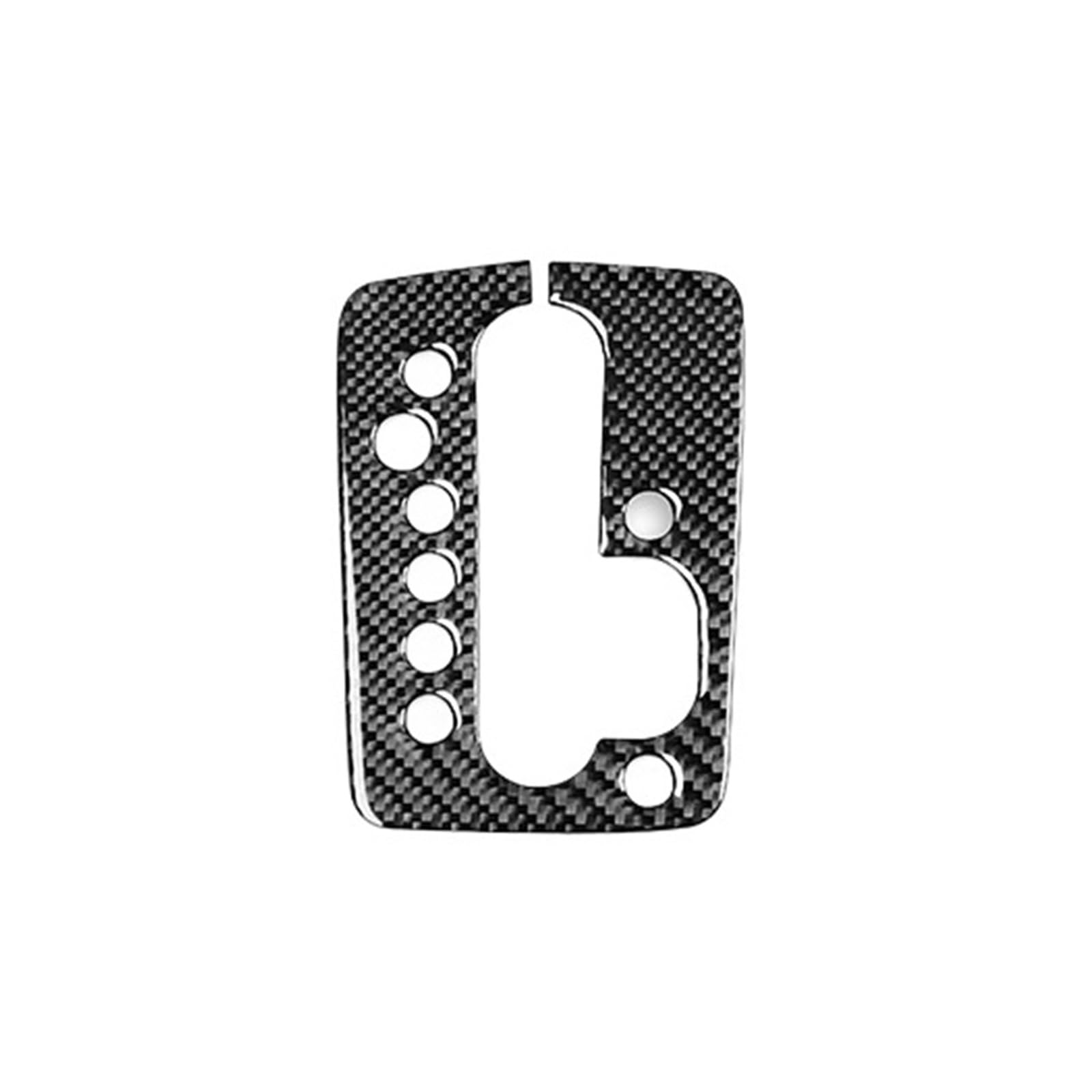 OWYTNRCJ Auto-Getriebe-Panel-Schaltrahmen-Getriebe Kompatibel for Audi A4 S4 B7 2005 2006 2007 2008 Verkleidungsabdeckung Carbonfaser-Innenaufkleber-Zubehör(3) von OWYTNRCJ