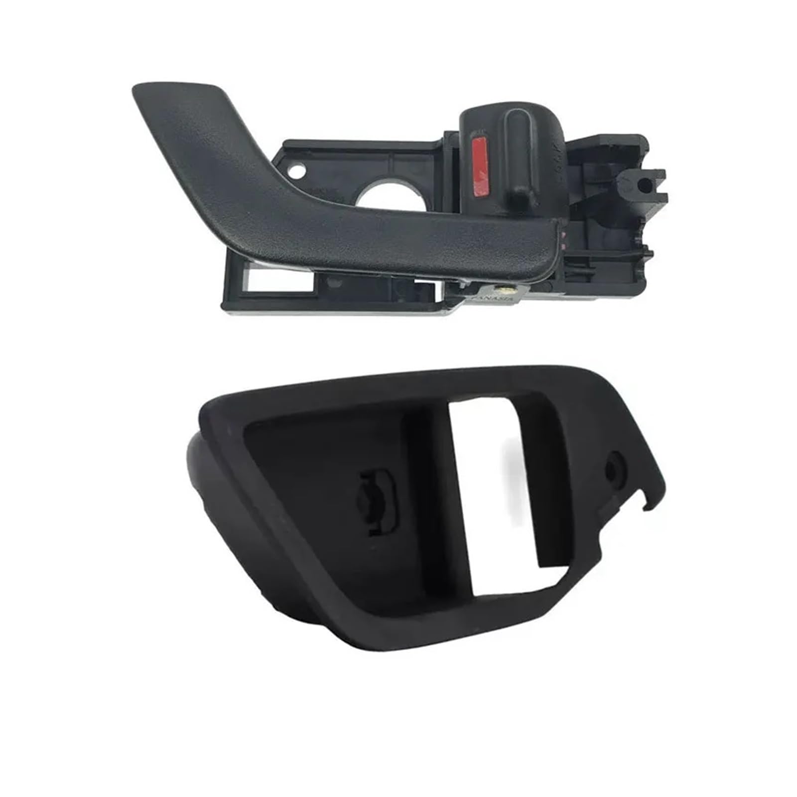 OWYTNRCJ Auto Innen Außen Tür Griffe Fangen Lünette Abdeckung Formteil Trim Kompatibel for Hyundai Tiburon Coupe Tuscani 2003-2008(2PCS AB Right Side) von OWYTNRCJ