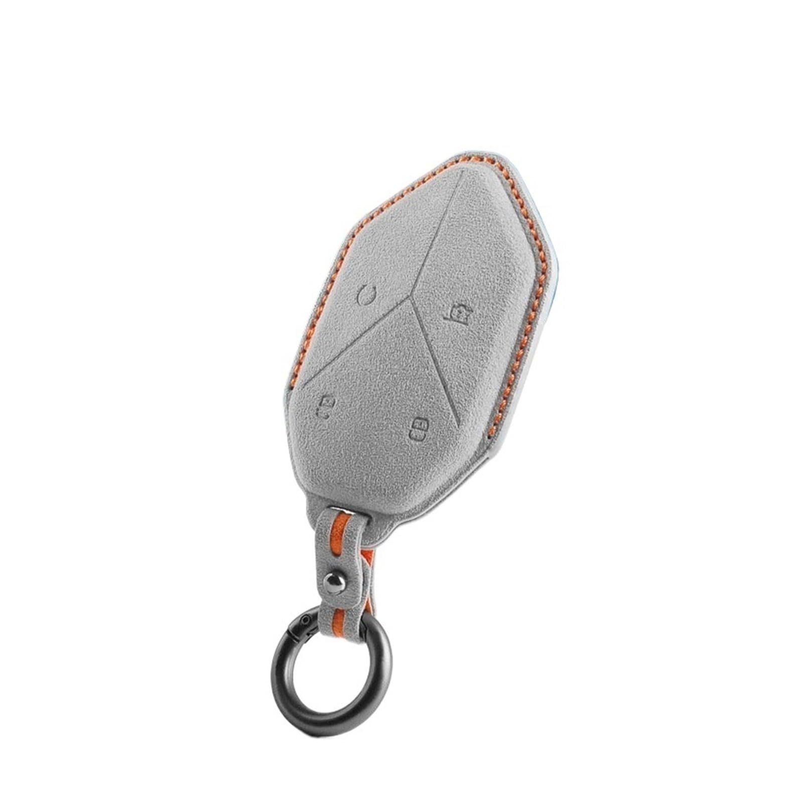 OWYTNRCJ Auto-Innenraumschutz Kompatibel for BYD Leopard 5 2024 2025 2023 Wildlederaufkleber Luftauslässe Abdeckung Armlehne Getränkehalter Panel Matte(Key Cover) von OWYTNRCJ