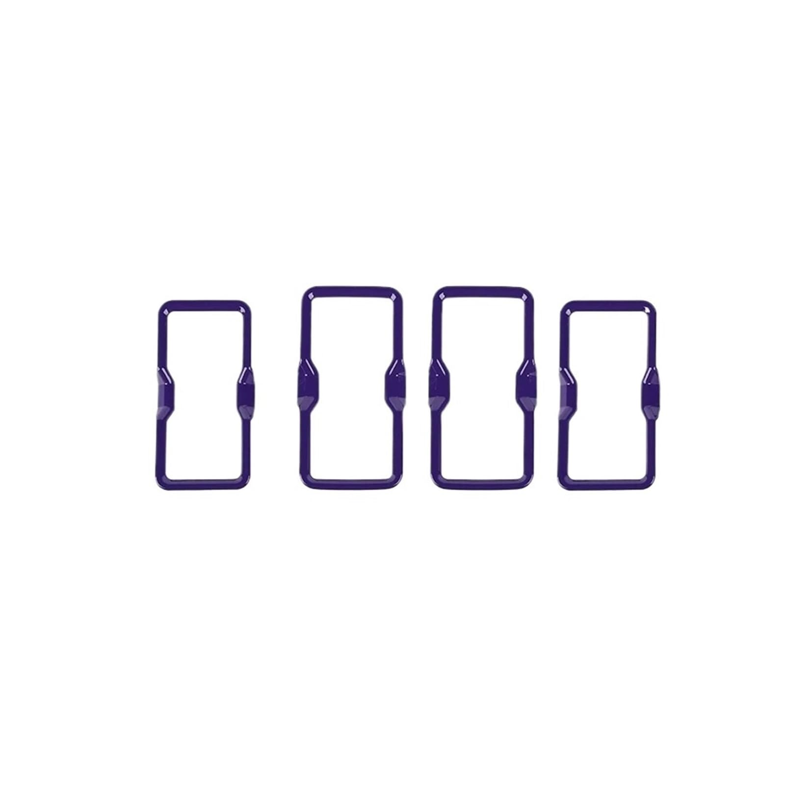 OWYTNRCJ Auto Klimaanlage Vent Outlets Dekoration for Bronco 2021 2022 2023 2024 Abdeckung Innen Zubehör(Purple) von OWYTNRCJ