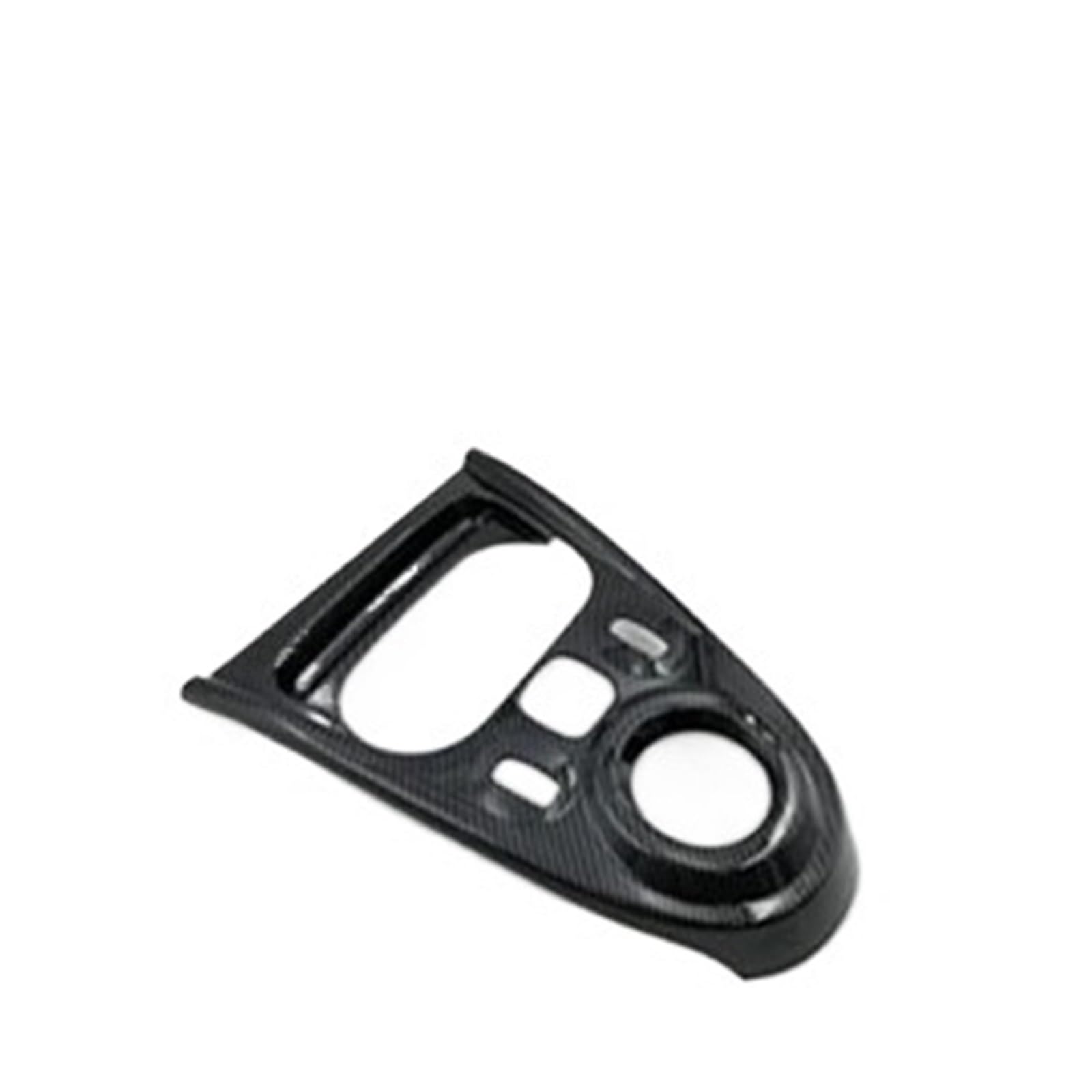 OWYTNRCJ Auto-Modifikationsabdeckung, Innenaufkleber, kompatibel mit Mercedes Smart Fortwo Forfour 453, Außenzubehör, Carbon-Stil, Dekorationsschale(Gear Panel) von OWYTNRCJ
