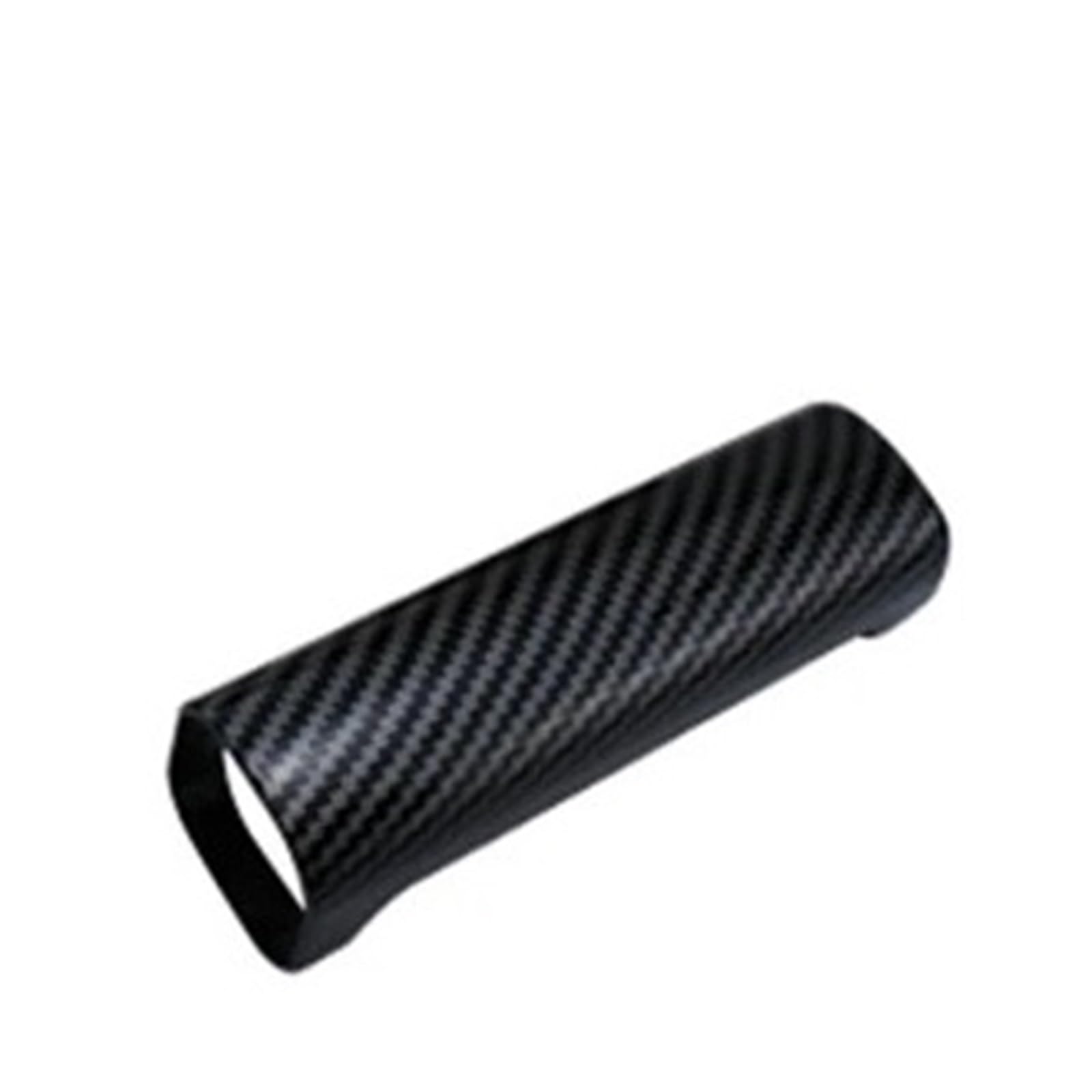 OWYTNRCJ Auto-Modifikationsabdeckung, Innenaufkleber, kompatibel mit Mercedes Smart Fortwo Forfour 453, Außenzubehör, Carbon-Stil, Dekorationsschale(Handbrake) von OWYTNRCJ