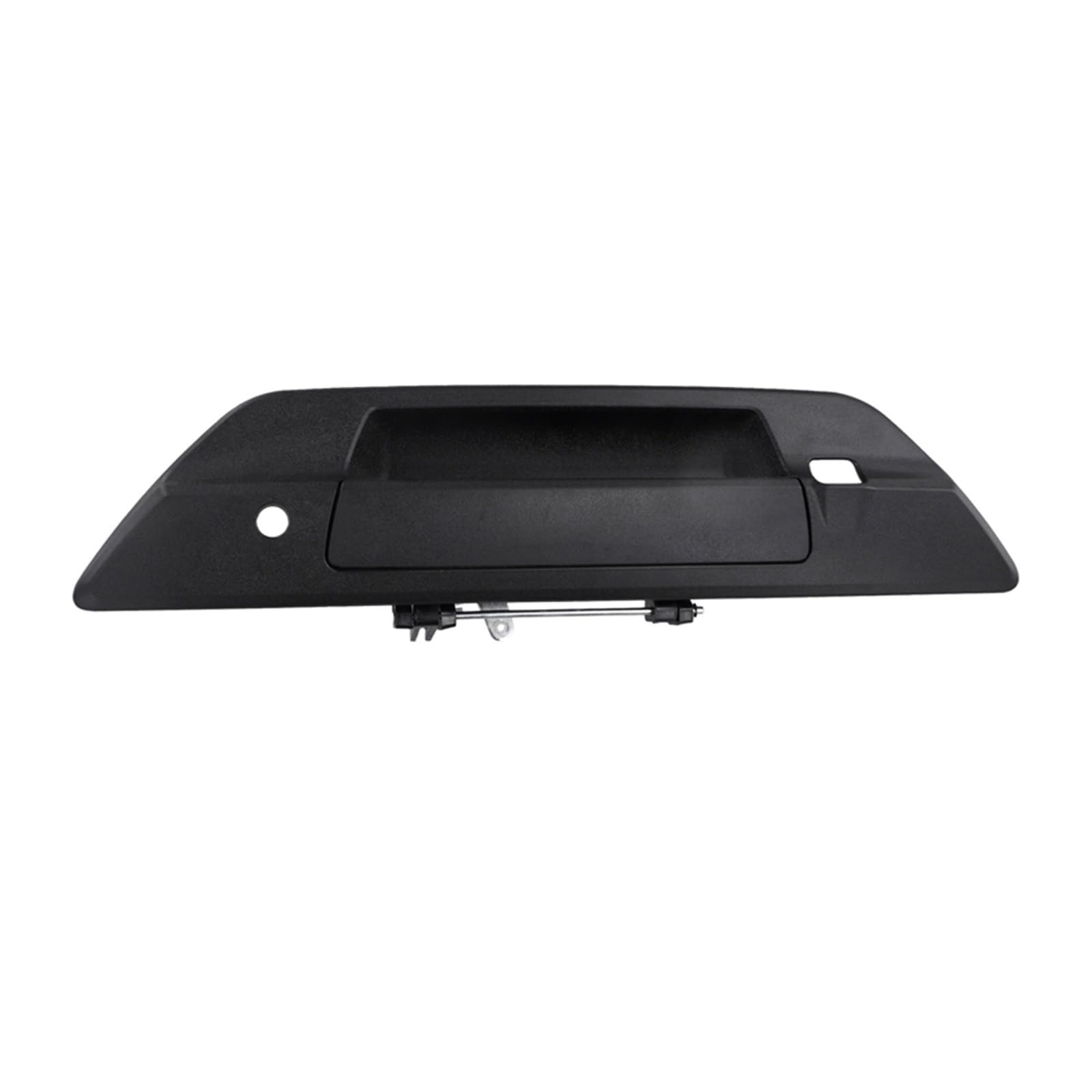 OWYTNRCJ Auto-Trunk-Boot-Heckklappen-Türgriff mit Kamera-Schlüssellöchern, kompatibel for Toyota Hilux 2015-2018(Black) von OWYTNRCJ