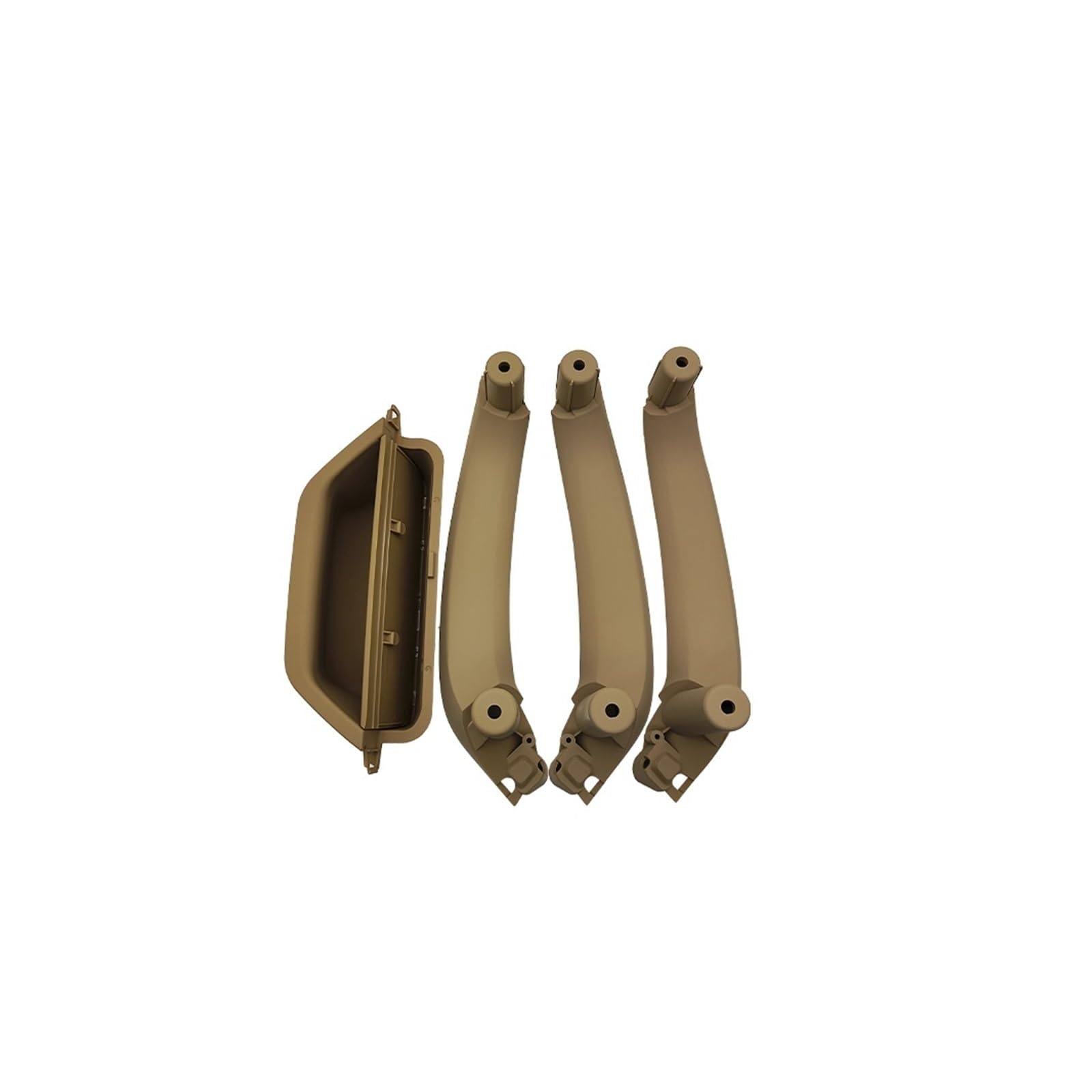 OWYTNRCJ Auto Vorne Hinten Innen Tür Griff Pull Zubehör Ersatz Kompatibel for BMW X3 X4 2011-2016(LHD Beige) von OWYTNRCJ