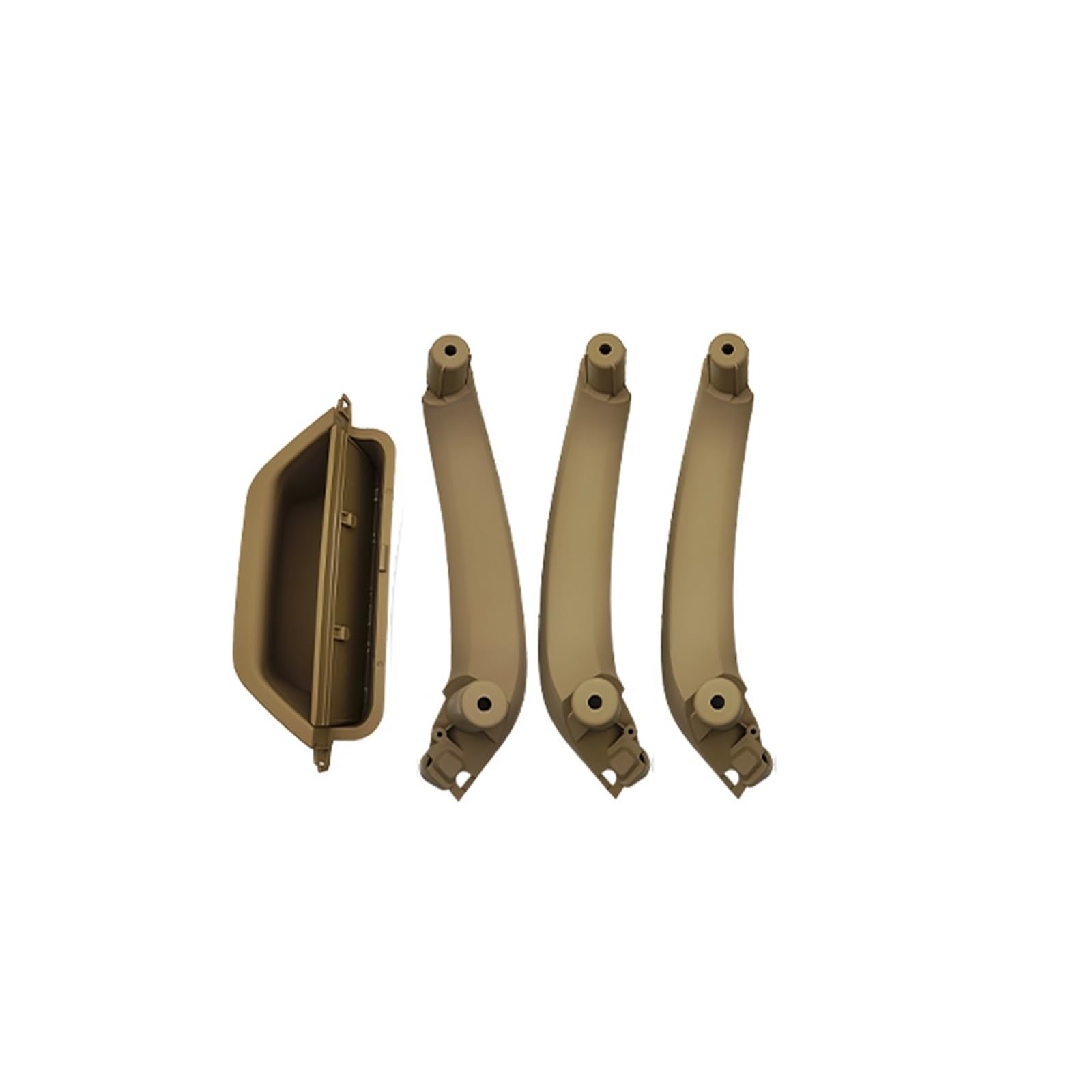 OWYTNRCJ Auto Vorne Hinten Innen Tür Griff Pull Zubehör Ersatz Kompatibel for BMW X3 X4 2011-2016(RHD Beige) von OWYTNRCJ