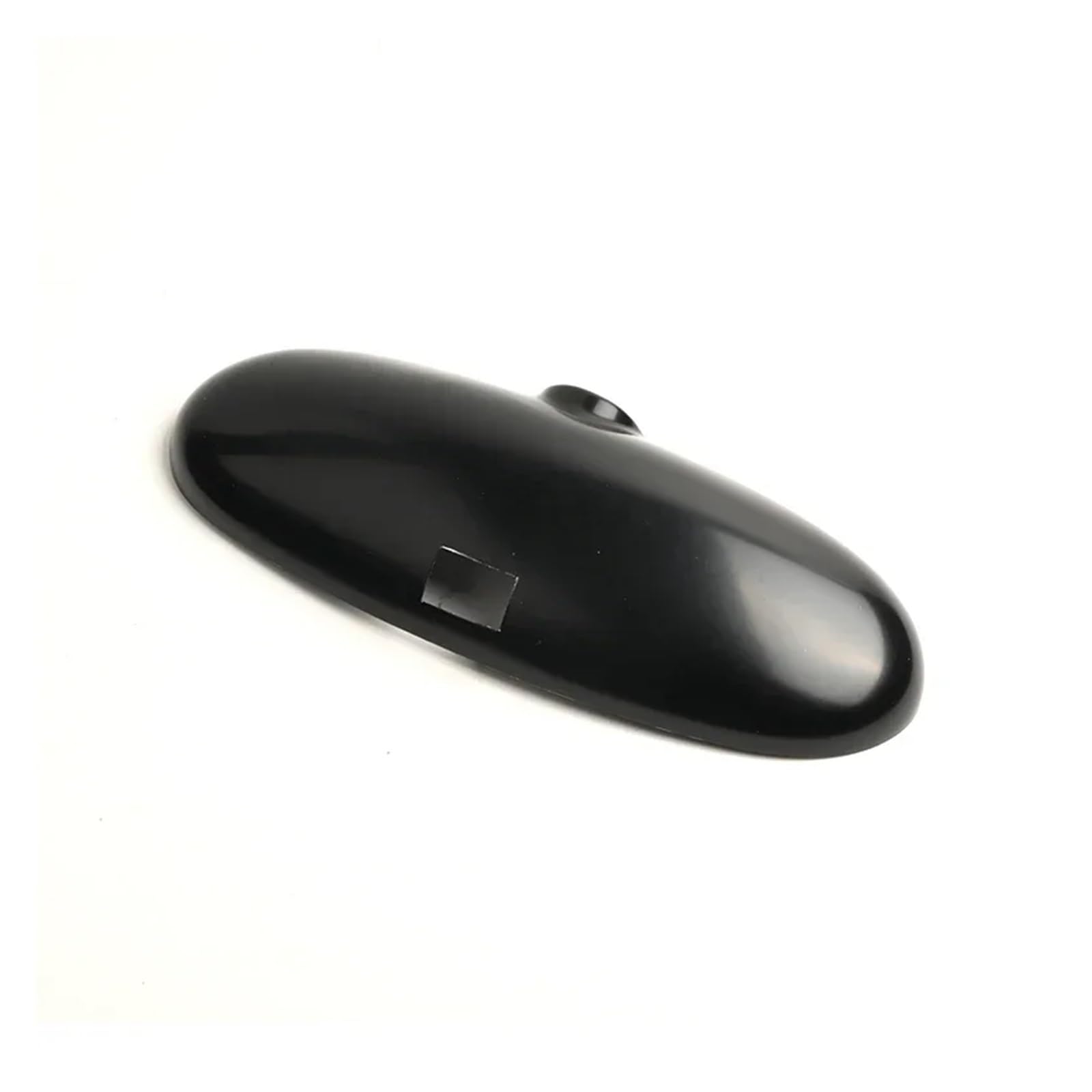 OWYTNRCJ Autoaufkleber mit Carbon-Muster for die Innenrückspiegelabdeckung, kompatibel mit Mini Cooper S R50 R52 R53, Auto-Styling-Zubehör(Black) von OWYTNRCJ