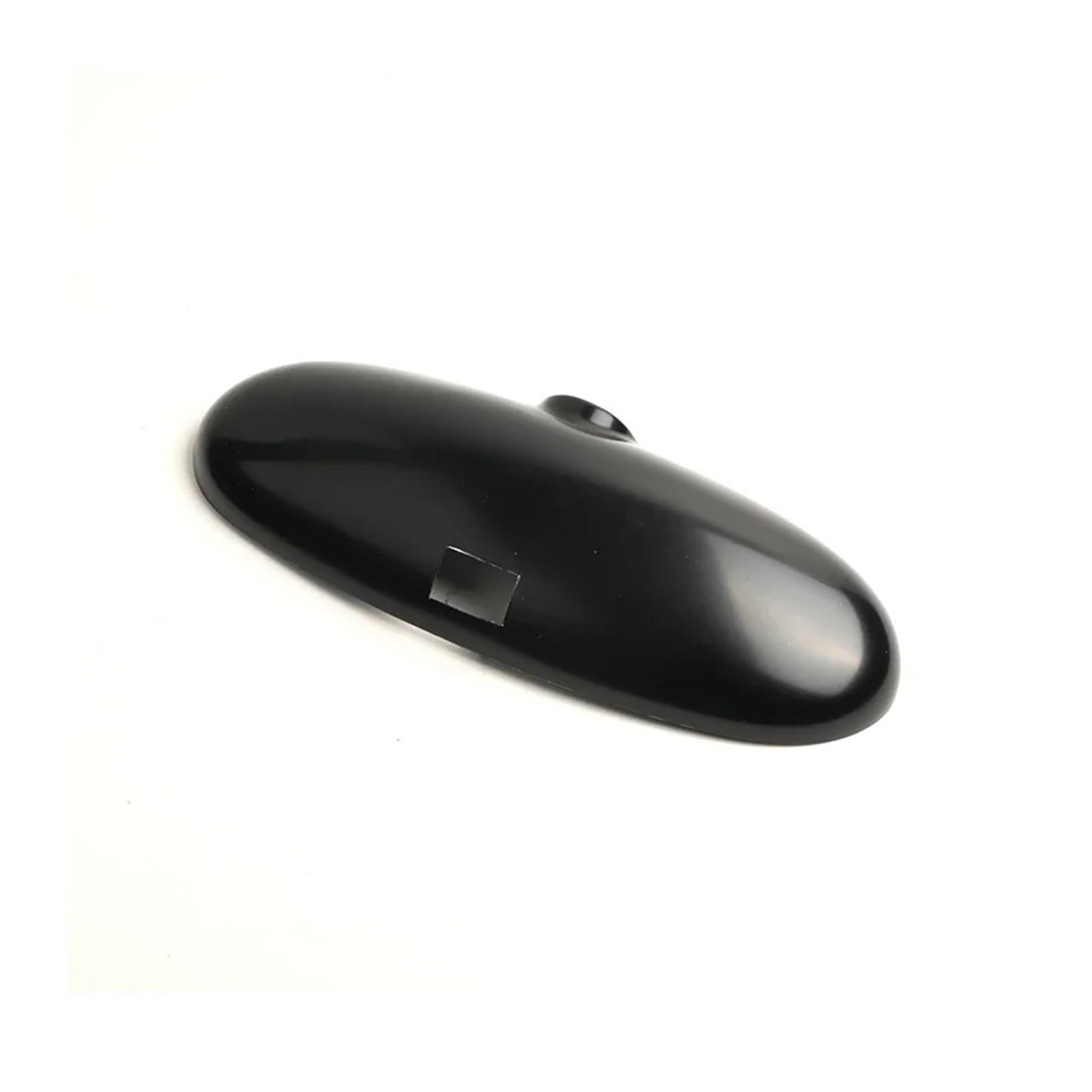 OWYTNRCJ Autoaufkleber mit Carbon-Muster for die Innenrückspiegelabdeckung, kompatibel mit Mini Cooper S R50 R52 R53, Auto-Styling-Zubehör(Black) von OWYTNRCJ