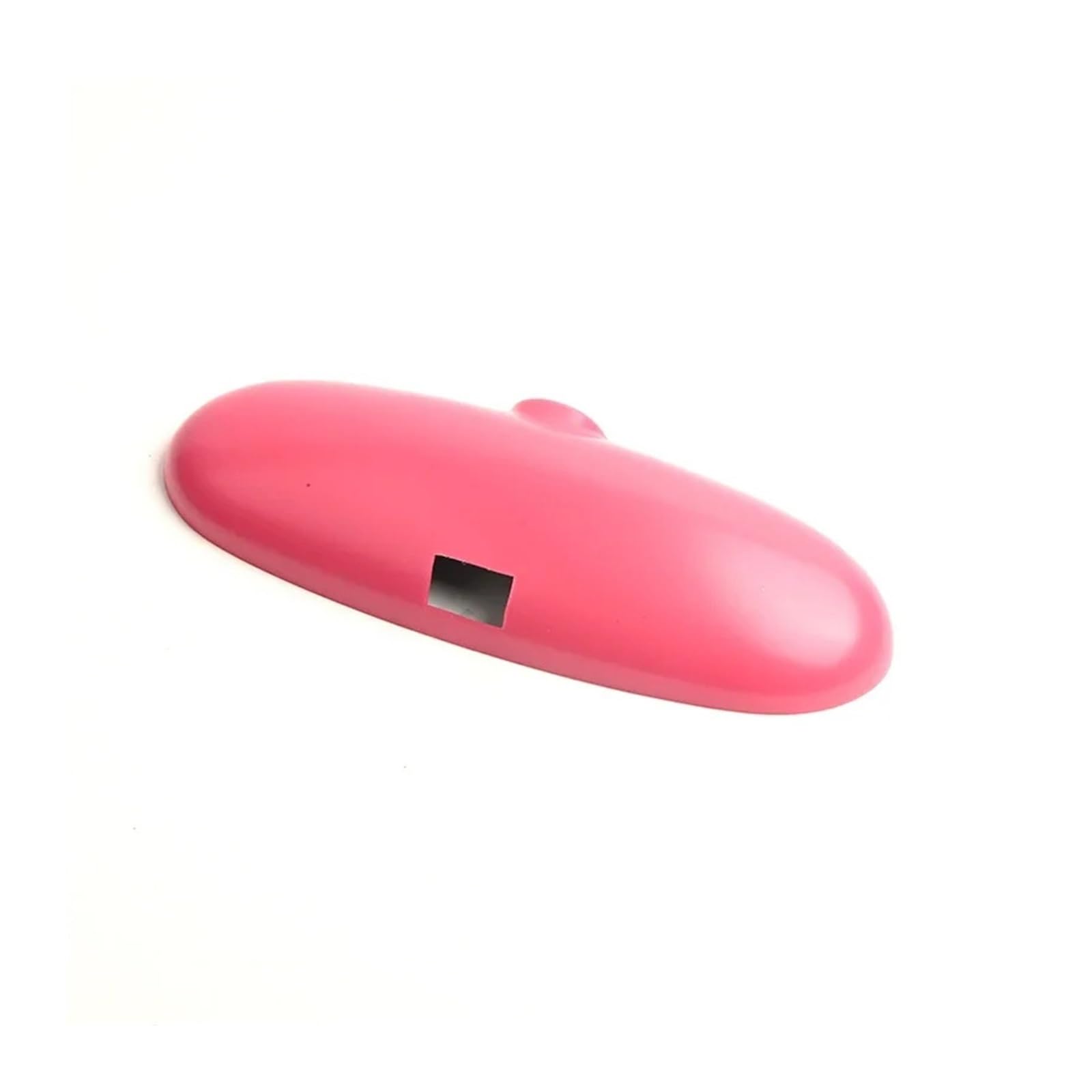 OWYTNRCJ Autoaufkleber mit Carbon-Muster for die Innenrückspiegelabdeckung, kompatibel mit Mini Cooper S R50 R52 R53, Auto-Styling-Zubehör(Pink) von OWYTNRCJ