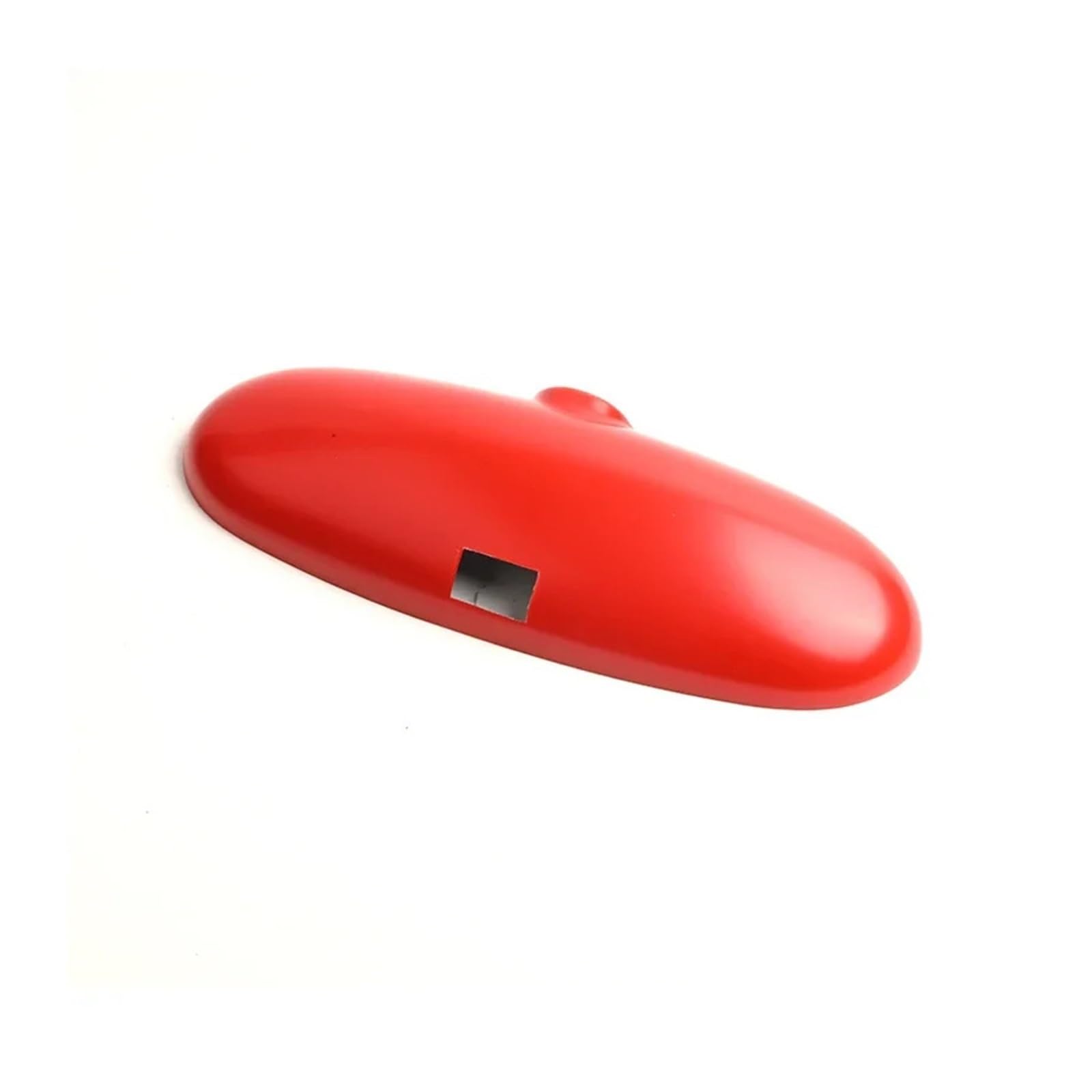OWYTNRCJ Autoaufkleber mit Carbon-Muster for die Innenrückspiegelabdeckung, kompatibel mit Mini Cooper S R50 R52 R53, Auto-Styling-Zubehör(Red) von OWYTNRCJ