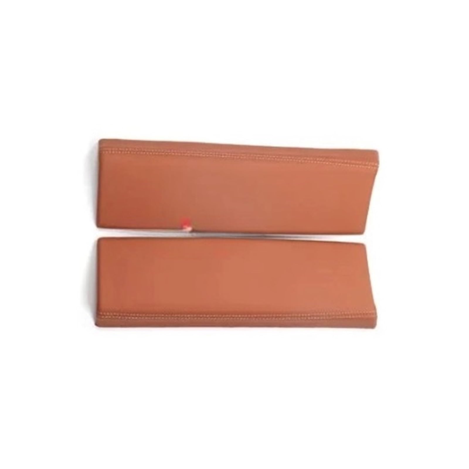 OWYTNRCJ Autoinnenausstattung Mittelarmlehnenbox Kompatibel for Mercedes Benz AB GLA CLA GLB GLA EQB EQA-Klasse Konsolenbox Aufbewahrungsbox Lederverkleidung(Ochre Brown,for GLB 2020-2024) von OWYTNRCJ