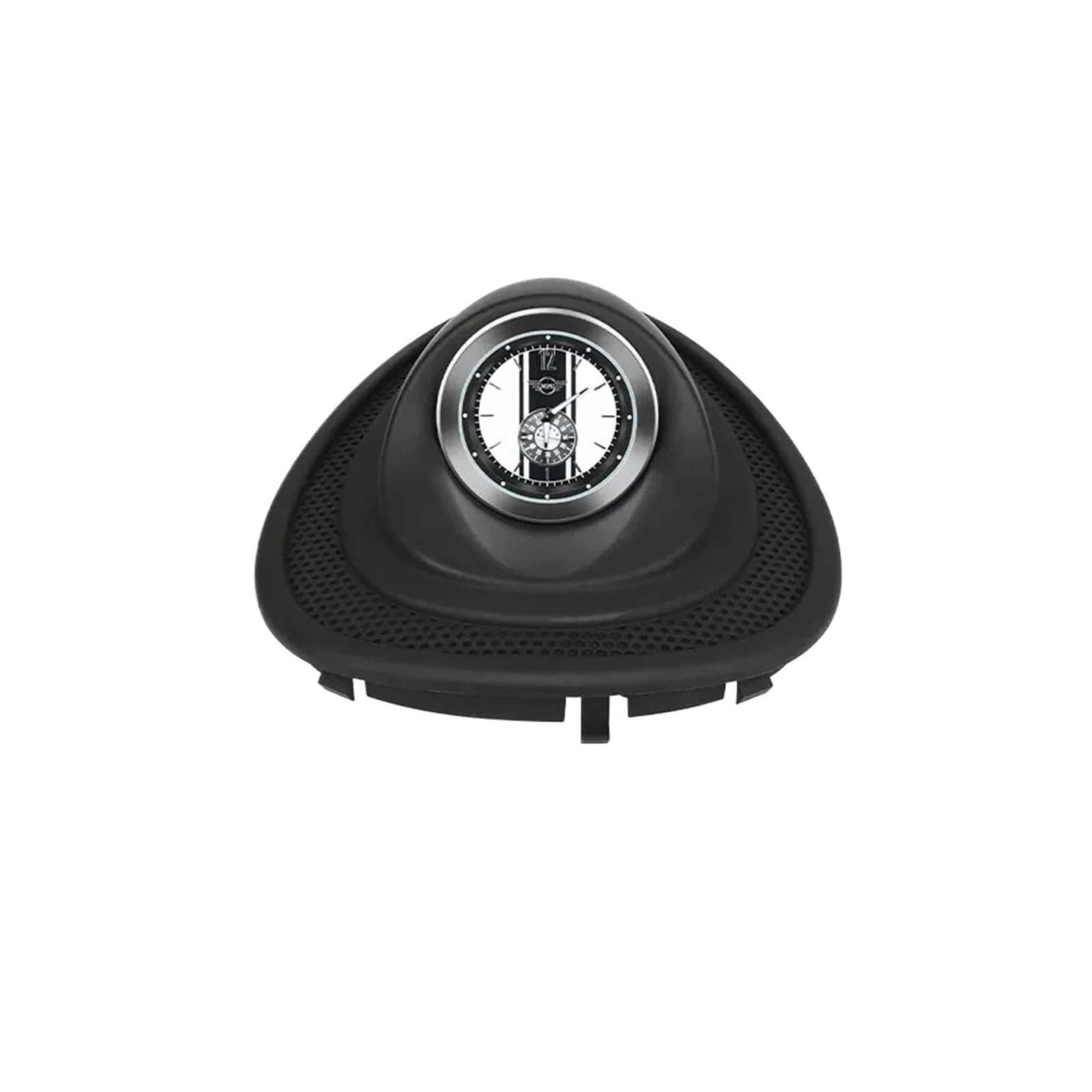 OWYTNRCJ Autouhr-Ornament, kompatibel mit Mini Cooper One S F54 F55 F56 F57 JCW, Innenuhrabdeckung, Autozubehör, Dekoration(Beige) von OWYTNRCJ